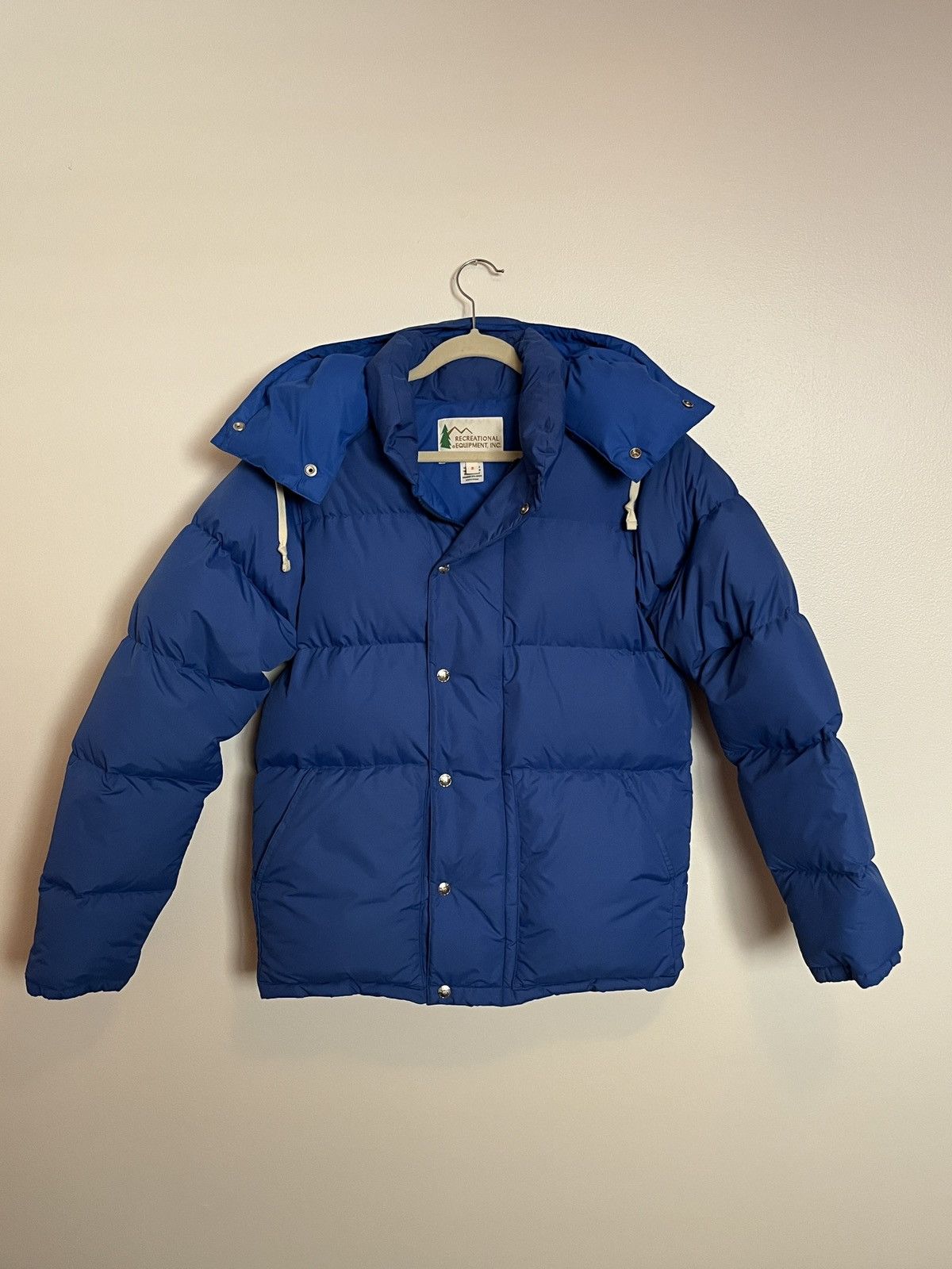image of Rei Co-Op Vintage Reissue High Country Down Parka Puffer in Blue, Men's (Size Small)