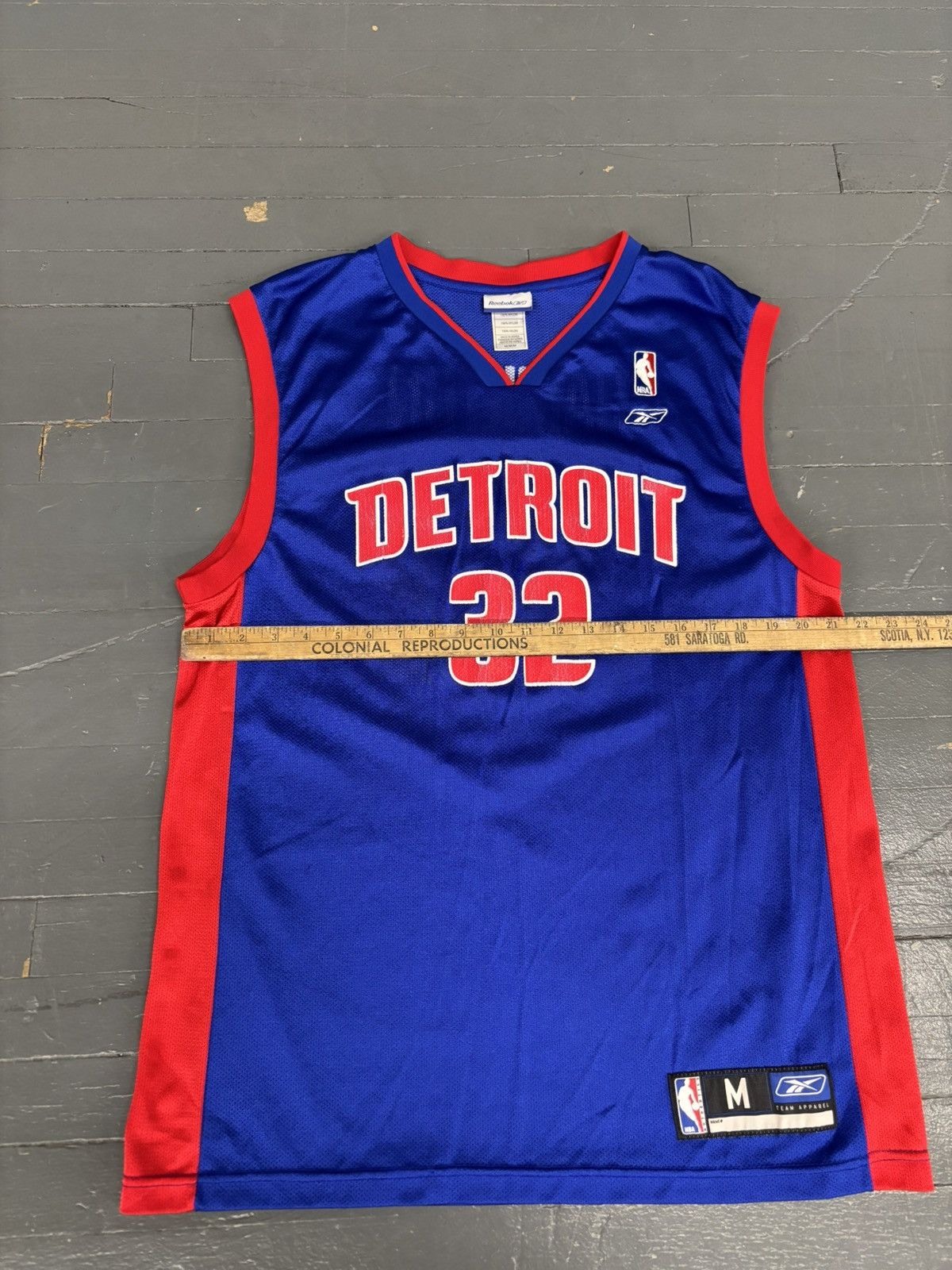 NBA × Reebok × Vintage Vintage Reebok Detroit Hamilton NBA jersey Size US M / EU 48-50 / 2 - 4 Thumbnail
