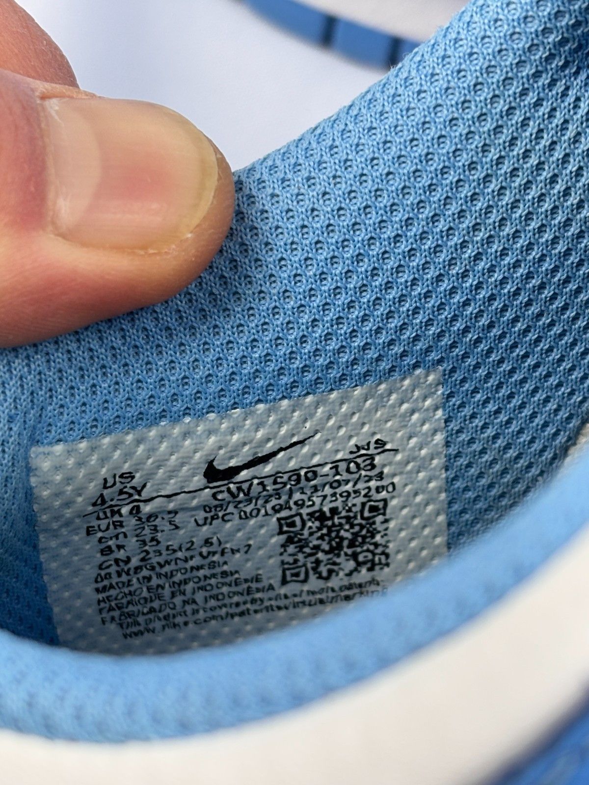 Nike Nike Dunk Low UNC US 4.5Y UK 4 EUR 36.5 CM 23.5 Size US 6.5 / IT 36.5 - 13 Thumbnail