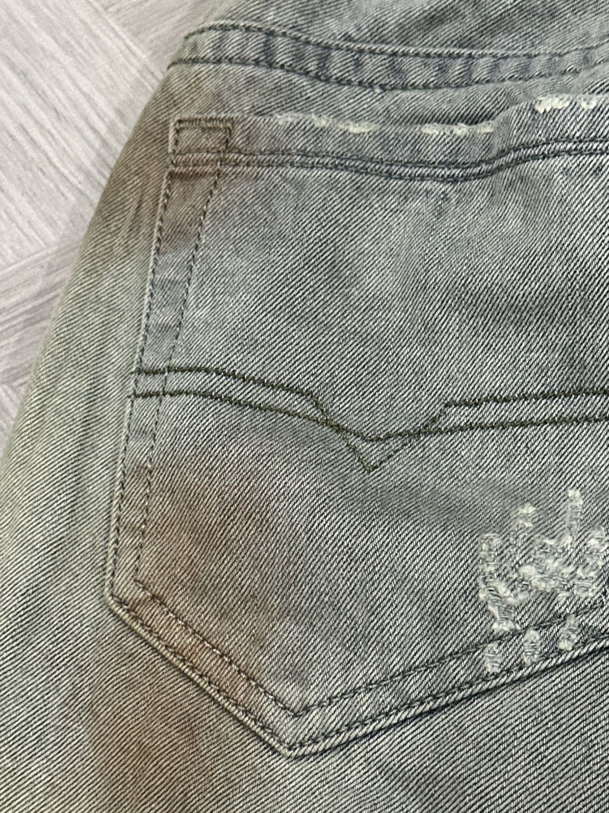 Diesel Diesel Thavar Mud Wash Slim Skinny Jeans Size US 30 / EU 46 - 18 Thumbnail