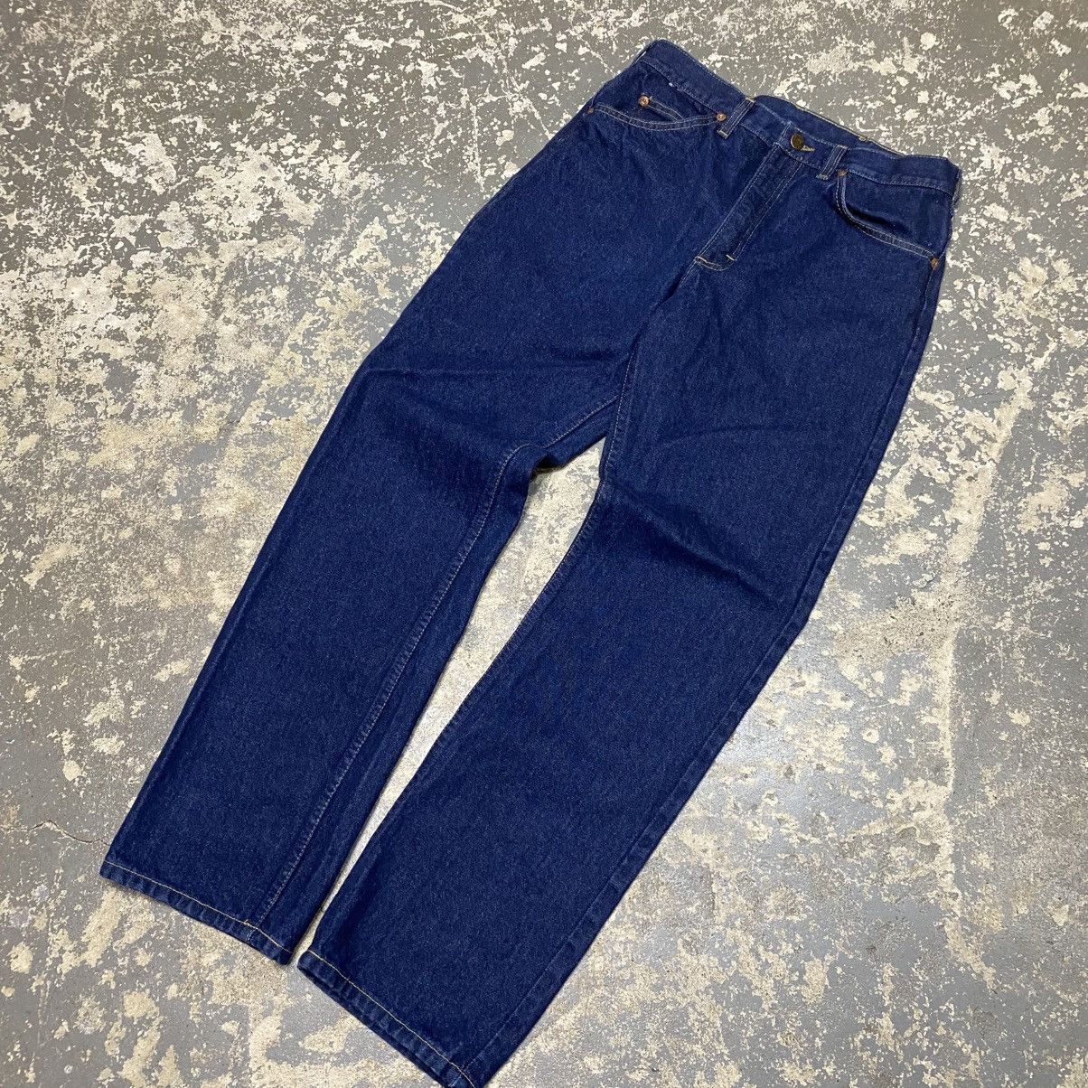 Lee × Vintage Vintage Lee Riders Dark Wash Denim Jeans USA 90s Size US 29 - 7 Thumbnail