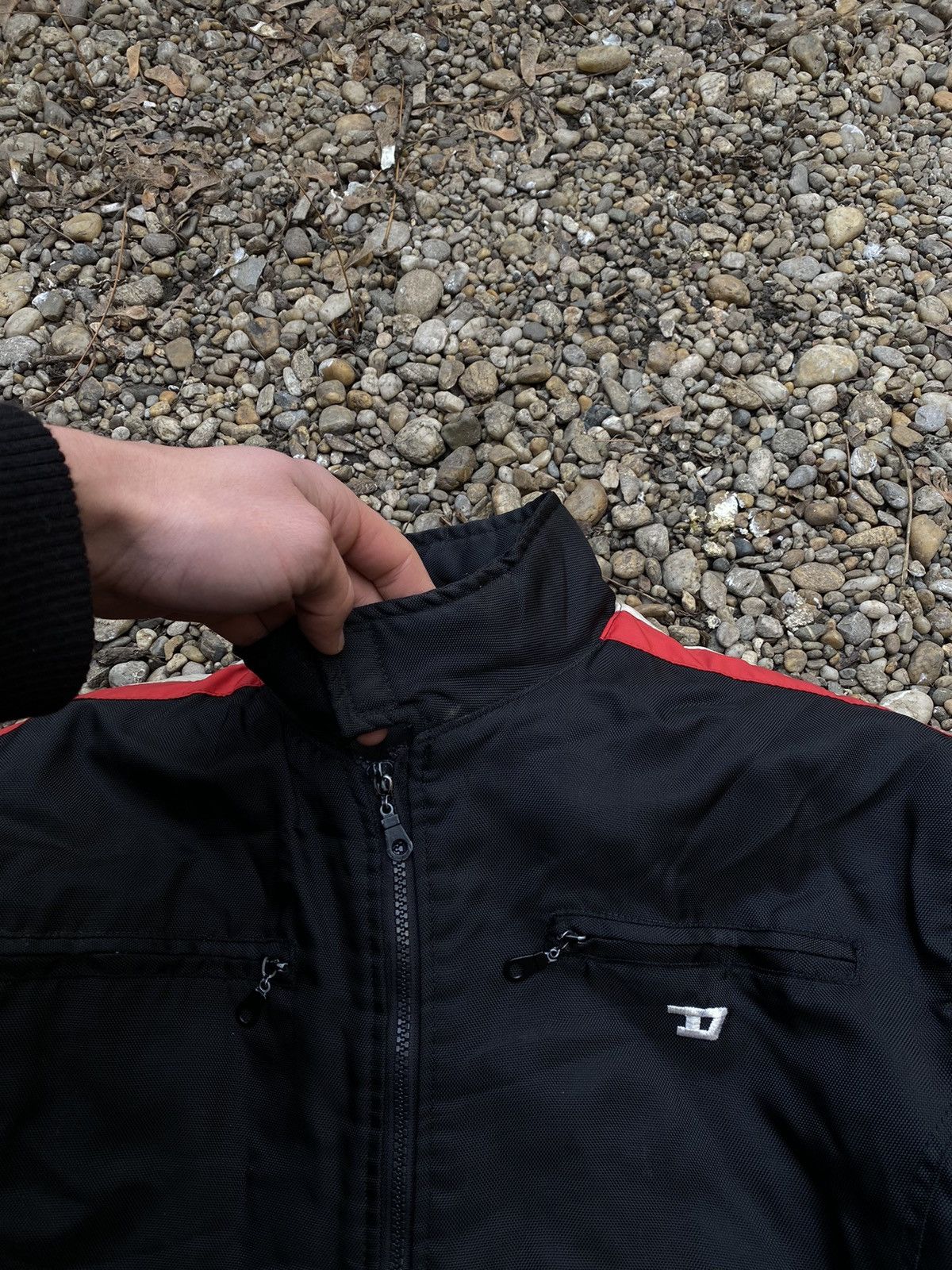 Diesel × Vintage Vintage Diesel Back Embroidered Logo Jacket Size US L / EU 52-54 / 3 - 9 Thumbnail