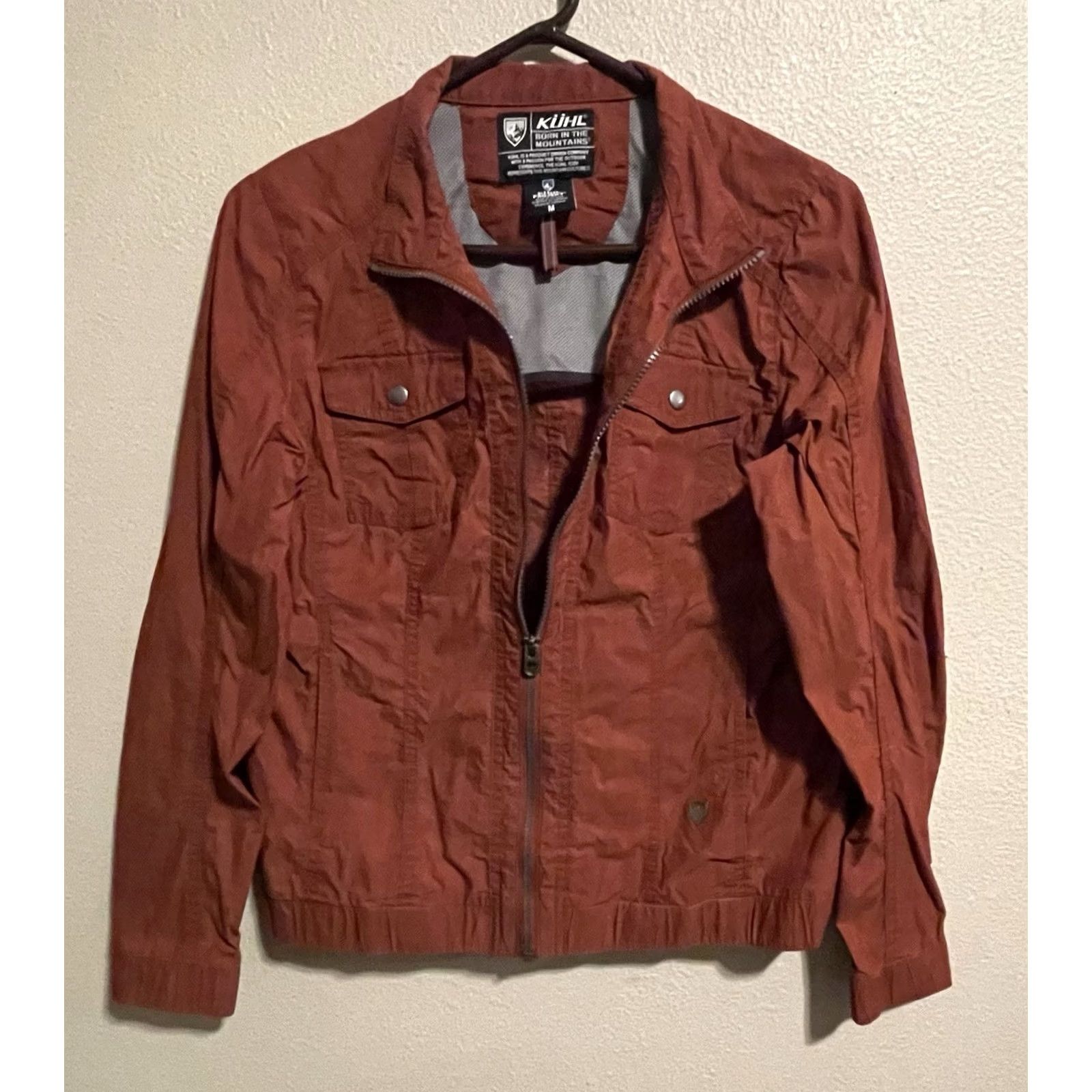 Rusty Kuhl Projekt Jacket Women’s M Rust Full Zip Windbreaker Lifestyle J1850 Size M / US 6-8 / IT 42-44 - 3 Thumbnail
