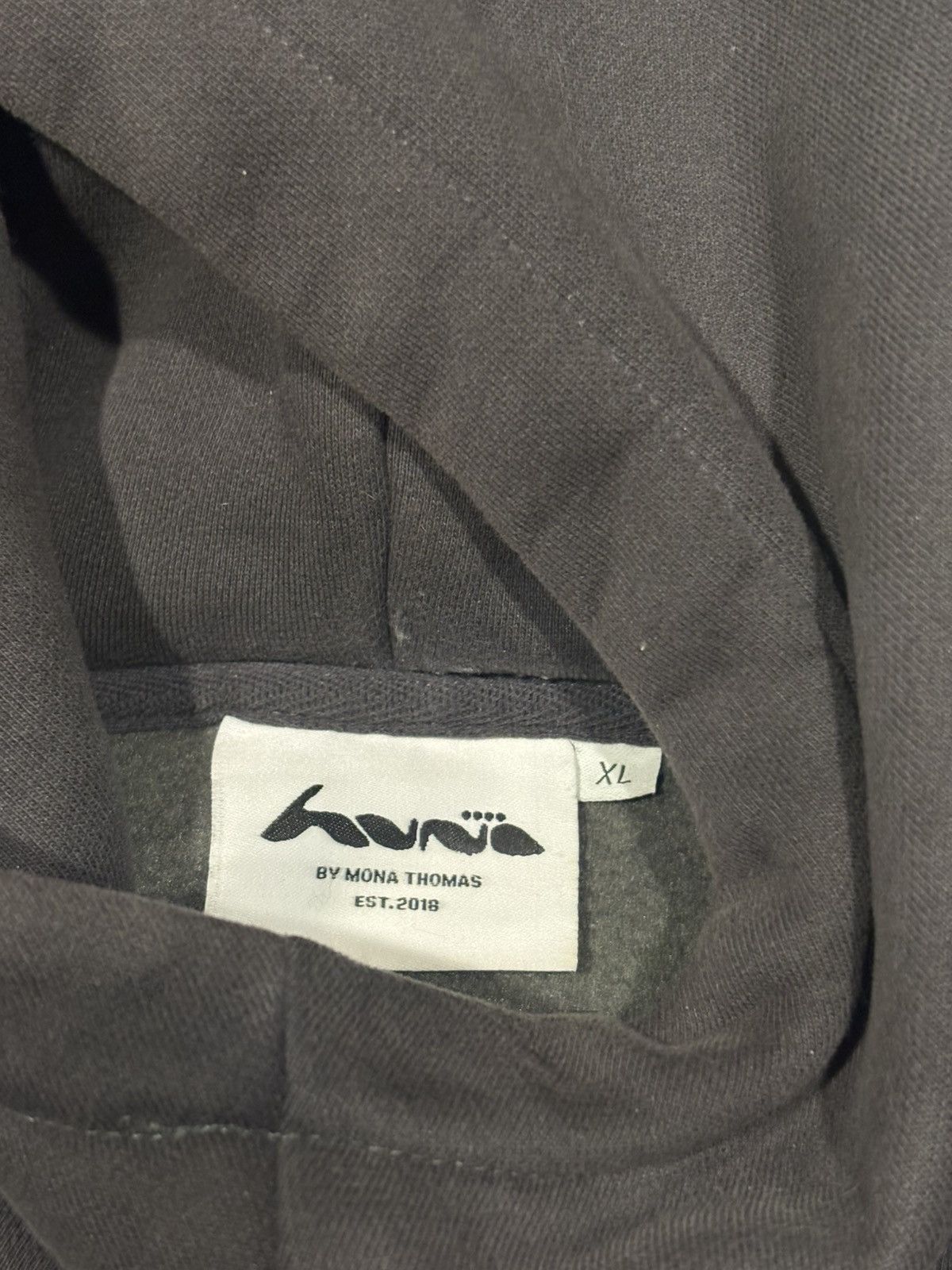 HUNI Design Gray Huni Hoodie Size US XL / EU 56 / 4 - 3 Thumbnail