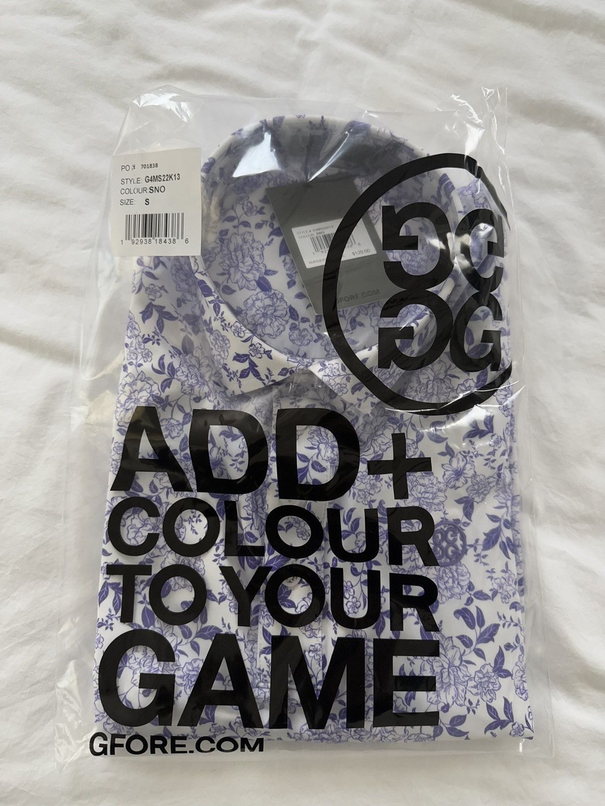 G/FORE G/FORE Men’s Golf Polo SNO Size US S / EU 44-46 / 1 - 5 Thumbnail