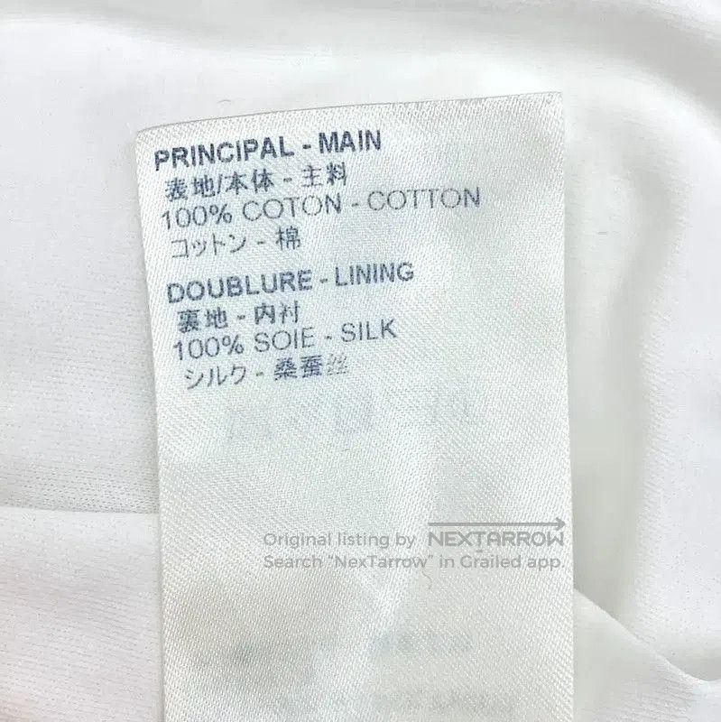 Louis Vuitton Louis Vuitton White Cotton Women's Dress . Size XS / US 0-2 / IT 36-38 - 7 Thumbnail