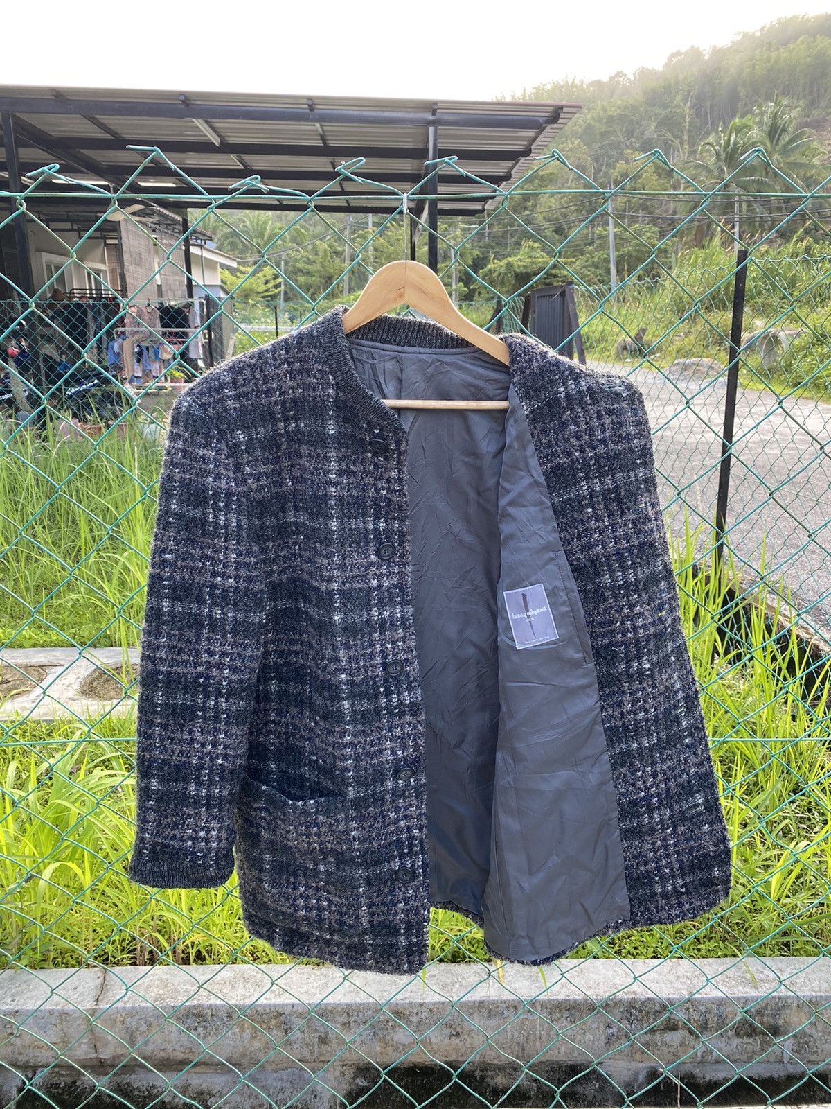 Issey Miyake Issey Miyake Men Mohair Jacket Size US M / EU 48-50 / 2 - 3 Thumbnail
