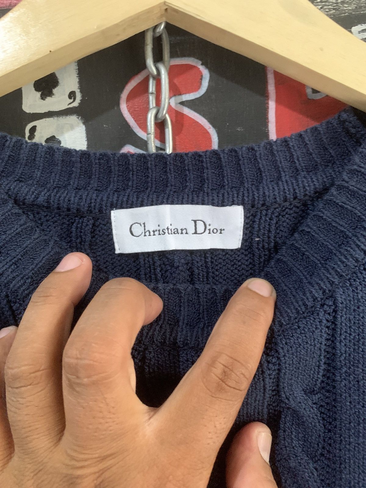 Christian Dior Monsieur Vintage Christian Dior Knitwear Hedi Slimane Sweater Size US L / EU 52-54 / 3 - 7 Thumbnail