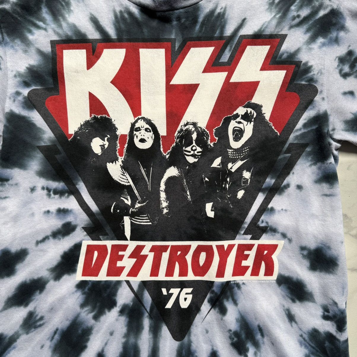 Liquid Blue KISS Destroyer ‘76 2016 Liquid Blue Tie Dye Tee Size US S / EU 44-46 / 1 - 4 Thumbnail