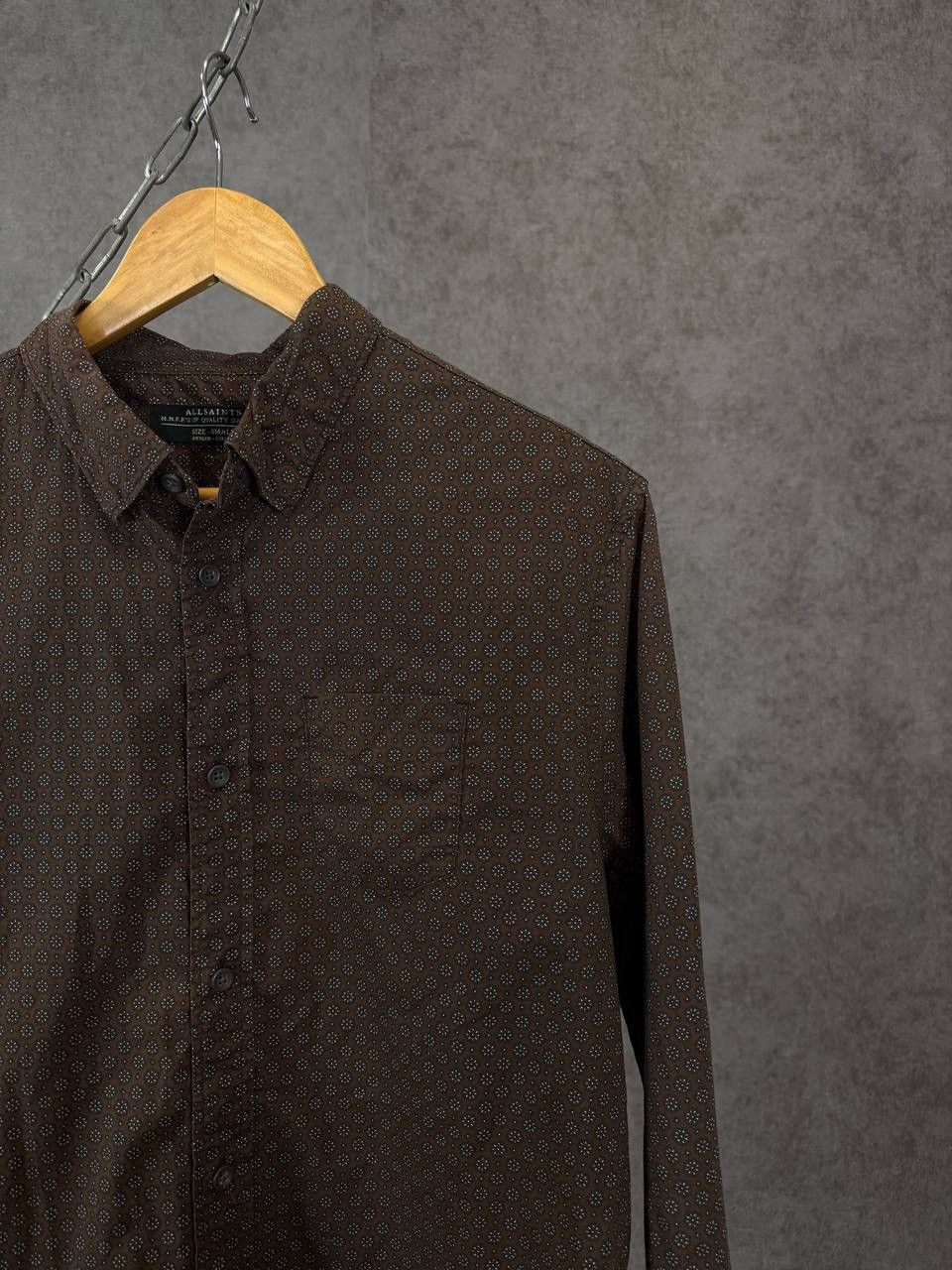 Allsaints Allsaints art vintage designer shirt Size US S / EU 44-46 / 1 - 2 Thumbnail