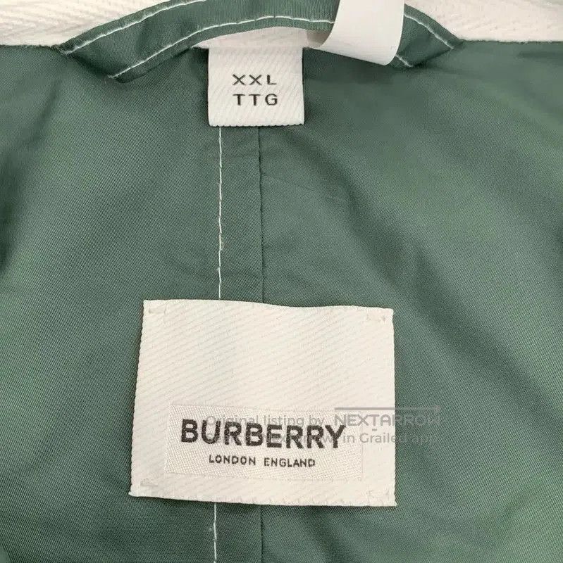 Burberry Burberry Green Nylon Men's Jacket. Size US XXL / EU 58 / 5 - 5 Thumbnail