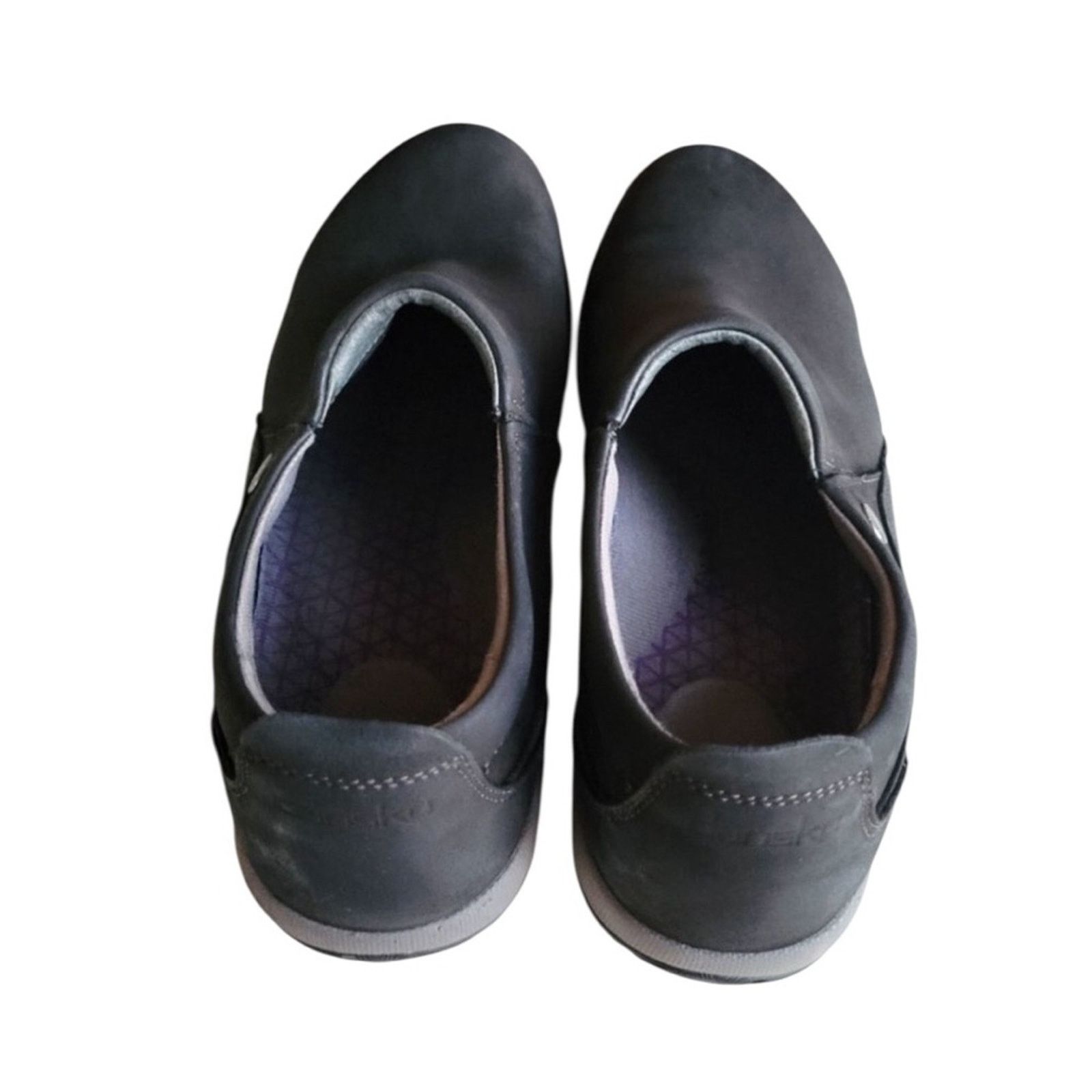 Dansko Dansko Patti Black Suede Leather Milled Nubuck Slip-on Shoes Size US 9 / IT 39 - 4 Thumbnail