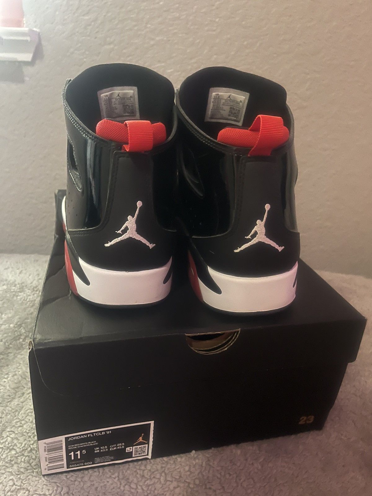 Jordan Brand Nike Jordans Flight Club ‘91 Size US 11.5 / EU 44-45 - 4 Thumbnail