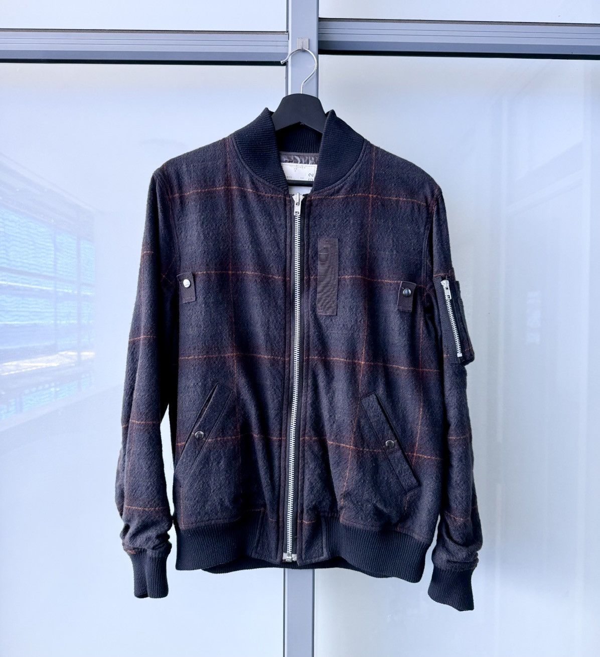 Sacai F/W 12 Plaid Bomber Size US M / EU 48-50 / 2 - 1 Thumbnail
