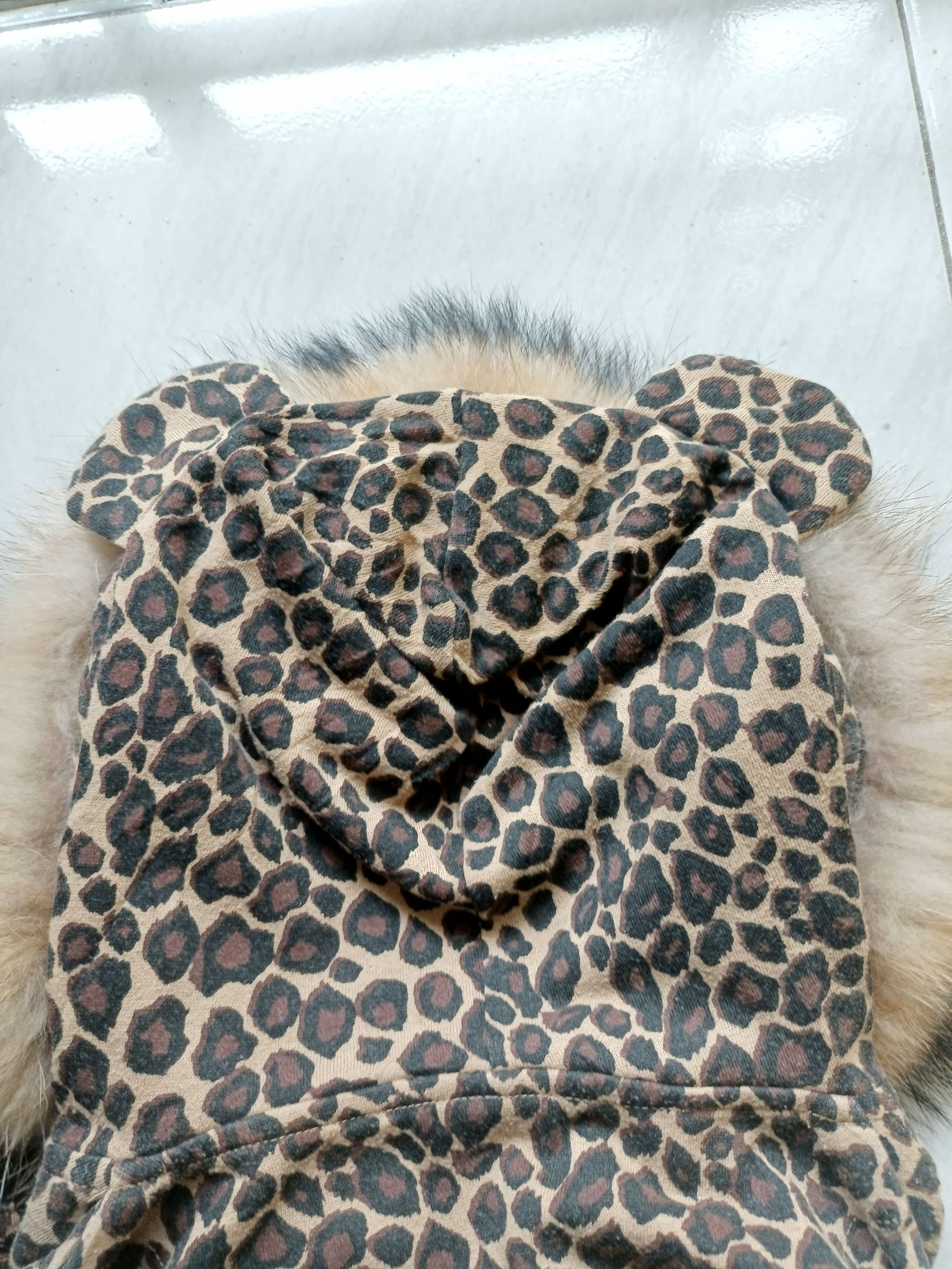 If Six Was Nine × Japanese Brand × Le Grande Bleu (L.G.B.) Y2K SHOCK NINE Leopard Ear Fur Zipper Hoodie Size US M / EU 48-50 / 2 - 8 Thumbnail