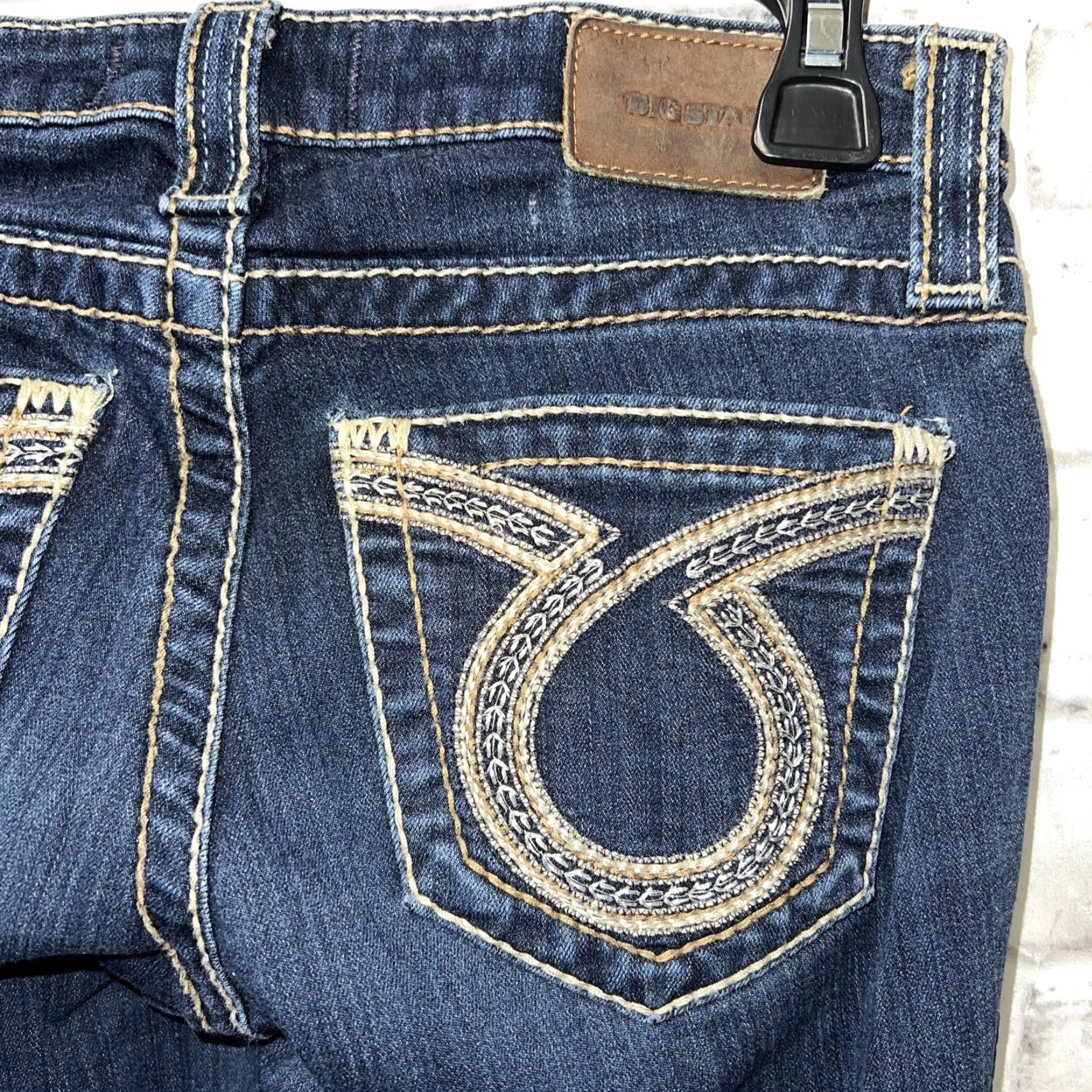 Vintage BIG STAR Liv Skinny Blue Jeans Womens 26R 28” Inseam Size 26" / US 2 / IT 38 - 3 Thumbnail