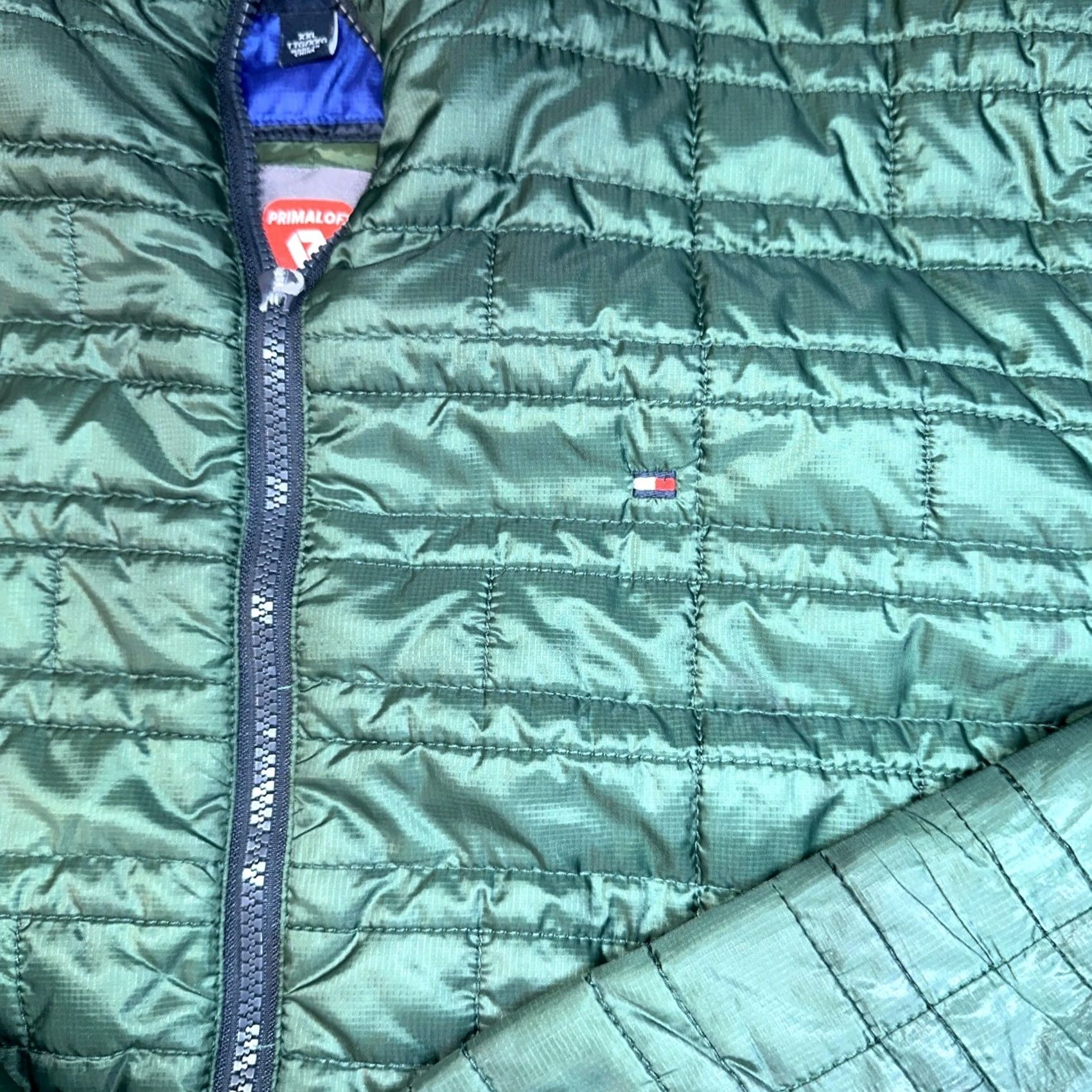 Tommy Hilfiger VINTAGE Men’s Tommy Hilfiger Green Puffer Primaloft 2XL/TTG Jacket Mens Regular Size 2XL Green Puffer Jacket Primaloft Tommy Hilfiger Jacket Size US XXL / EU 58 / 5 - 2 Thumbnail