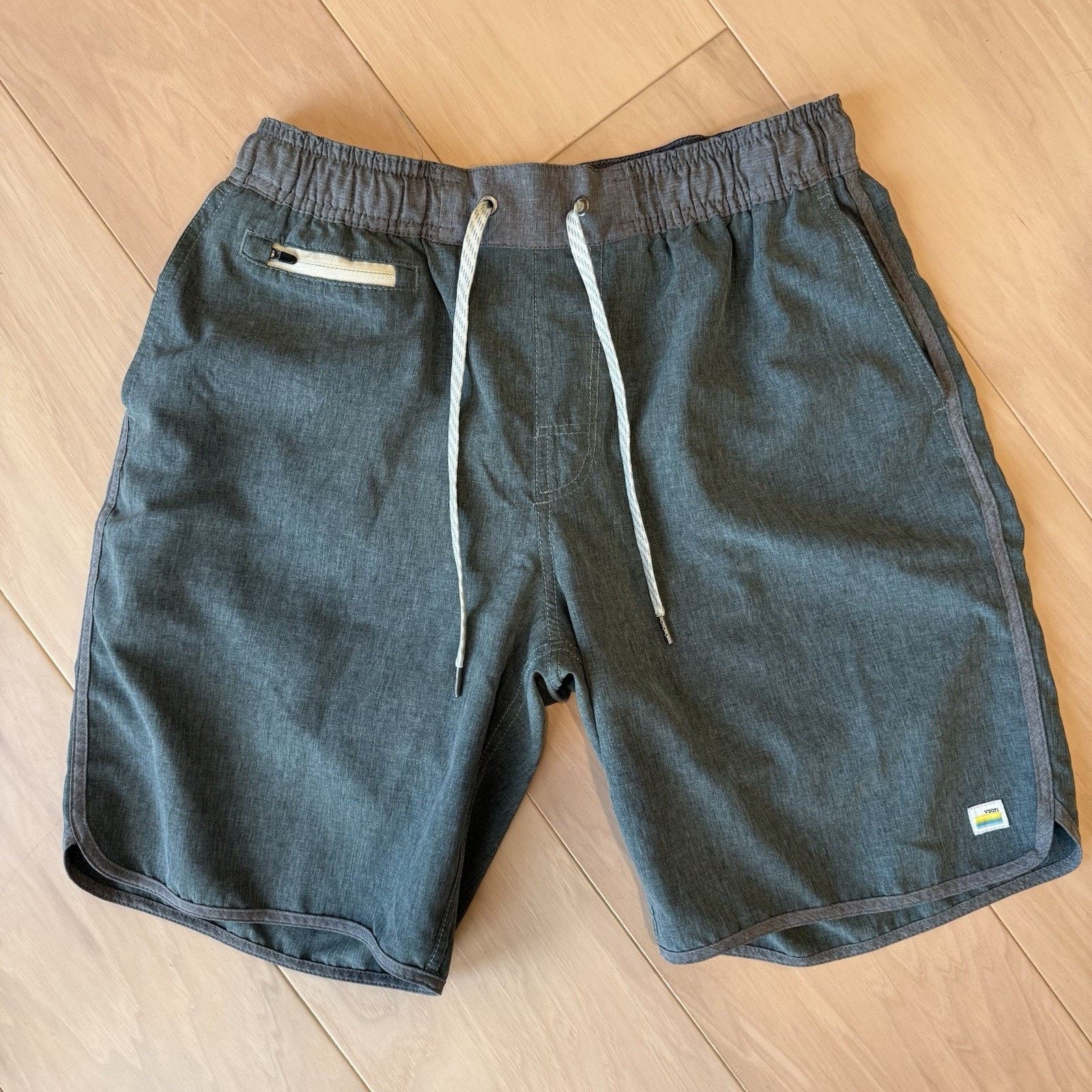 Vuori Vuori Banks Shorts Medium Green Lightweight Workout Size US 28 / EU 44 - 3 Thumbnail