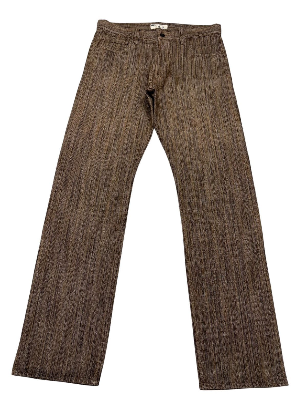 🇯🇵Special Edition Free Gate Vertical Stripe Denim Jeans
