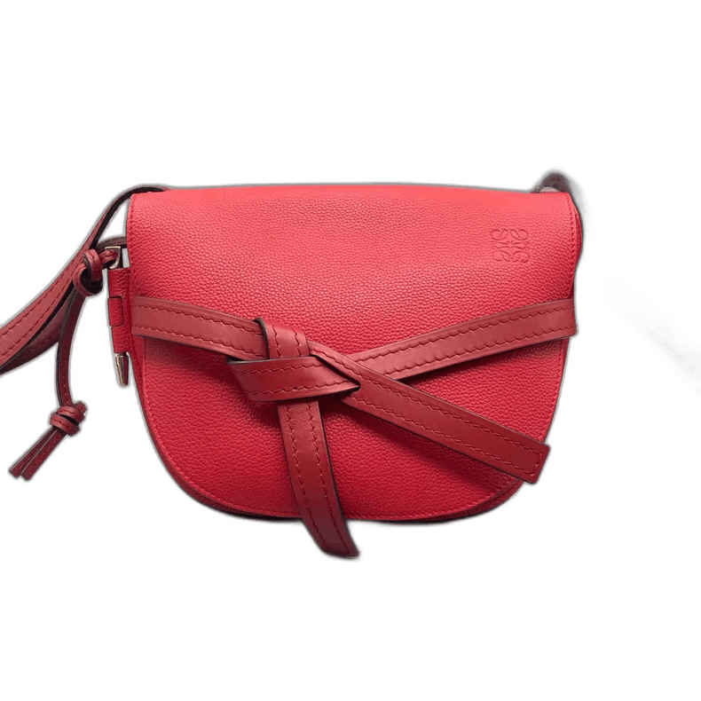 Loewe Gate Saddle Crossbody Bag-Yf in Red, Men's