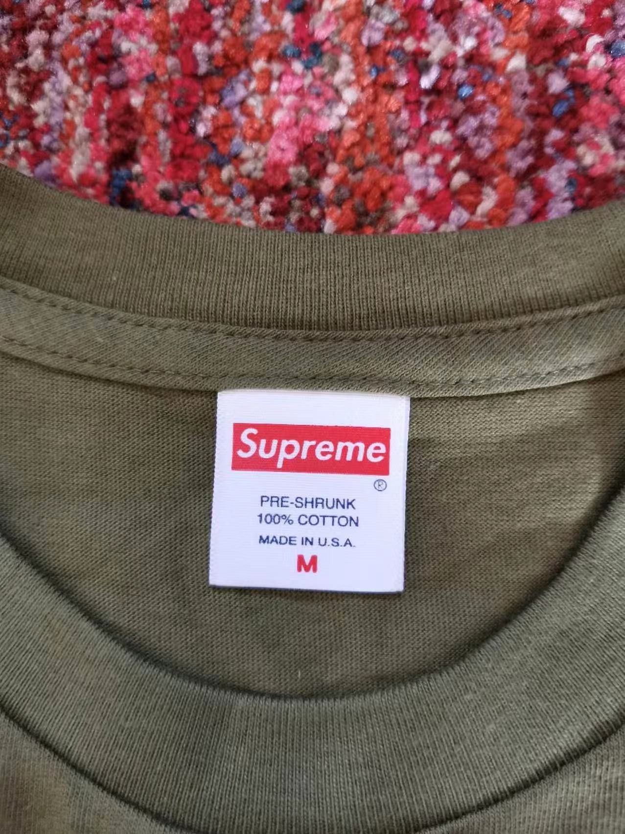 Supreme NEVER WORN* Supreme FW18 Bottle Cap Tee Olive Size US M / EU 48-50 / 2 - 4 Thumbnail