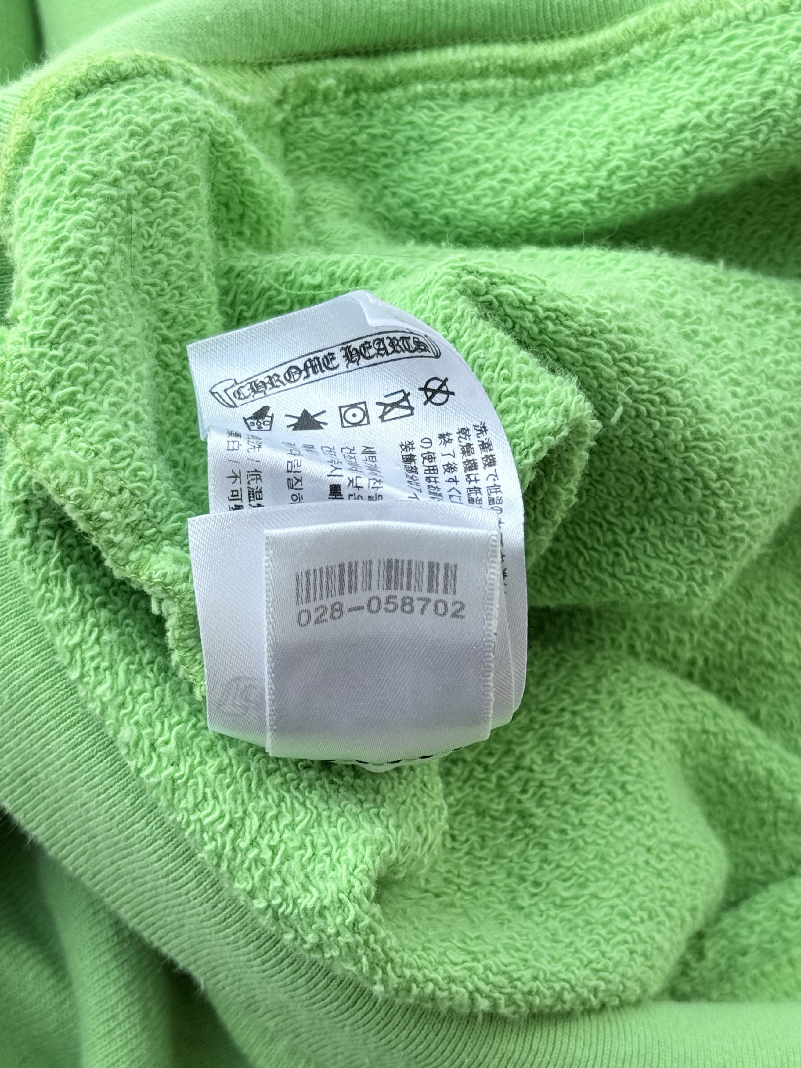 Chrome Hearts Chrome Hearts Green Sex Records Logo Hoodie Size US M / EU 48-50 / 2 - 8 Thumbnail