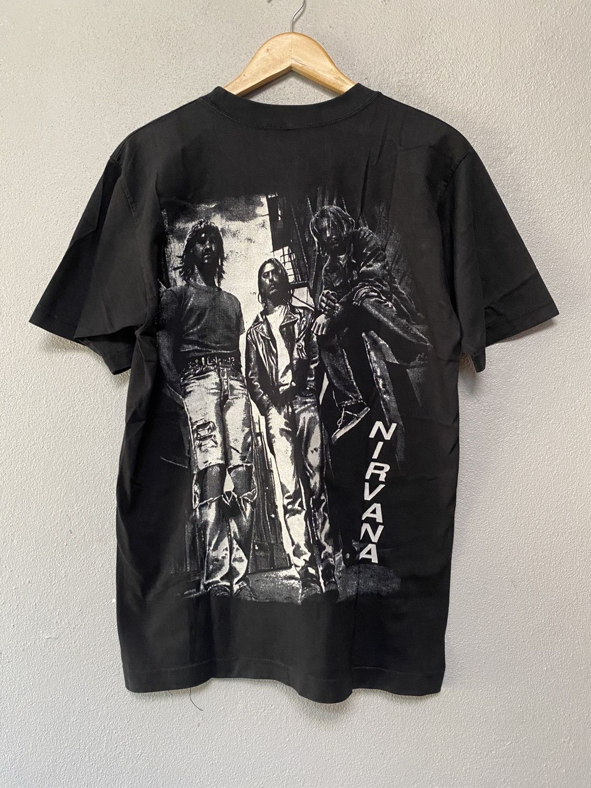 Vintage Vintage nirvana kurt Cobain tshirt Size US L / EU 52-54 / 3 - 2 Thumbnail