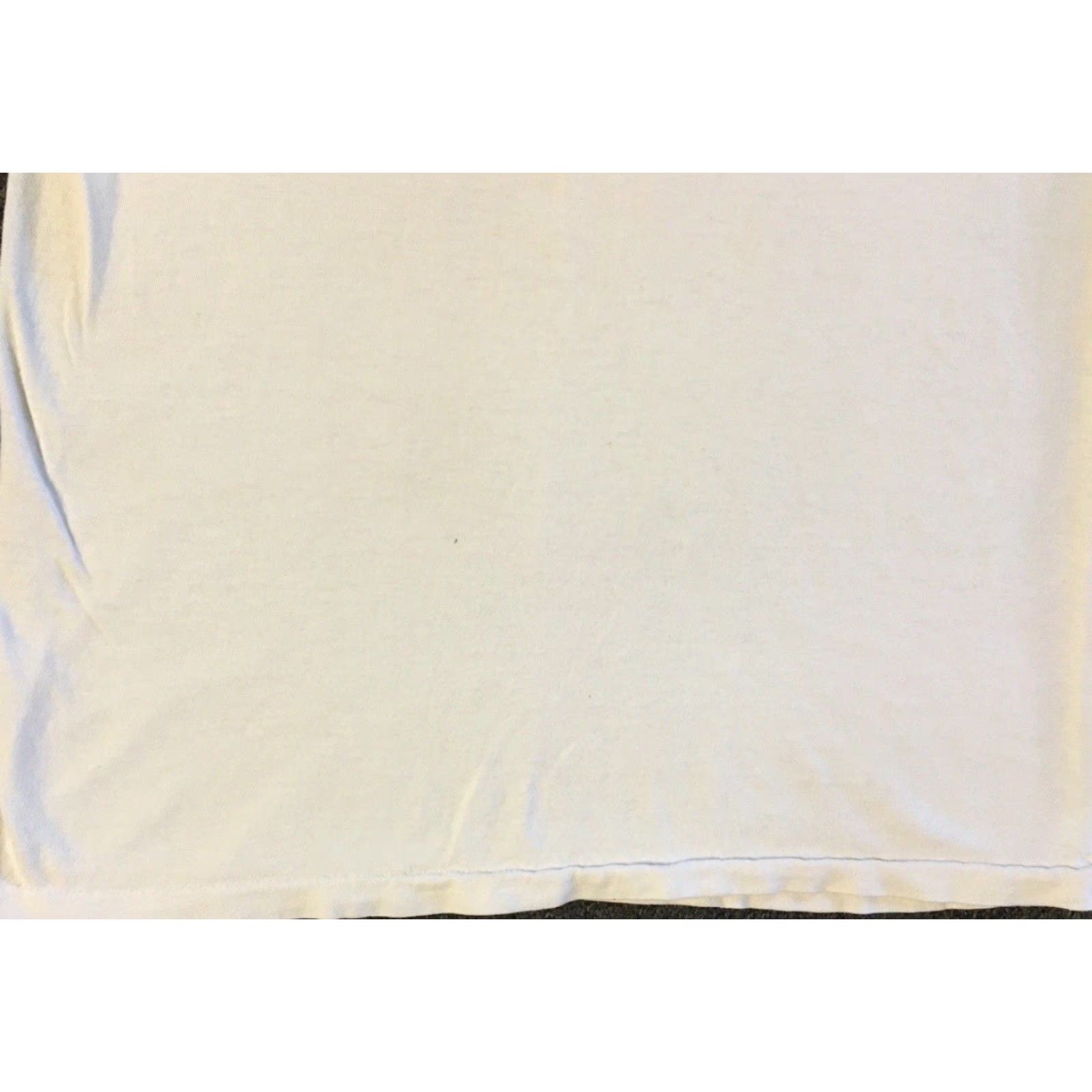 Vintage Vtg 80s 90s Faded Distress V Neck Shirt S Grunge Biker Punk Surf Skate PE Track Shirt Mens White Size US S / EU 44-46 / 1 - 4 Thumbnail