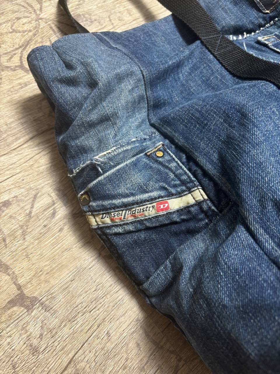 Diesel Vintage Diesel bag y2K RARE Handmade Denim sling Bag Size ONE SIZE - 10 Thumbnail