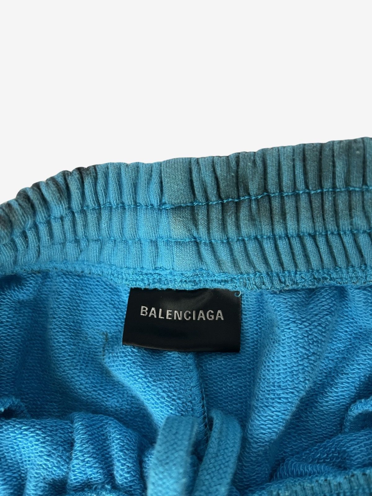 Balenciaga Balenciaga SS23 Blue Skater Graffiti Sweatpants Size US 30 / EU 46 - 6 Thumbnail