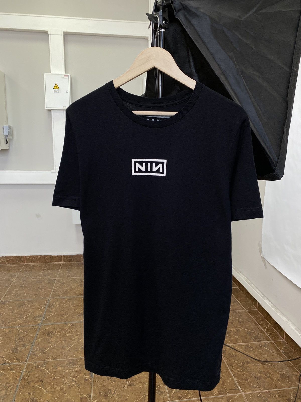 Vintage Y2K Nine Inc Nails NIN Rock Band T-Shirt Rare Retro