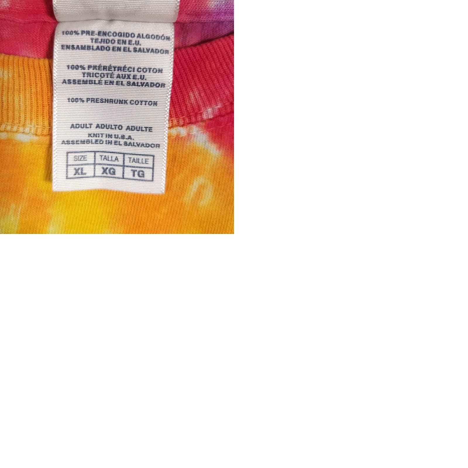 Delta VINTAGE Delta Tie Dye Shirt Adult XL St. Louis Zoo Short Sleeve 90s Mens Size US XL / EU 56 / 4 - 9 Thumbnail