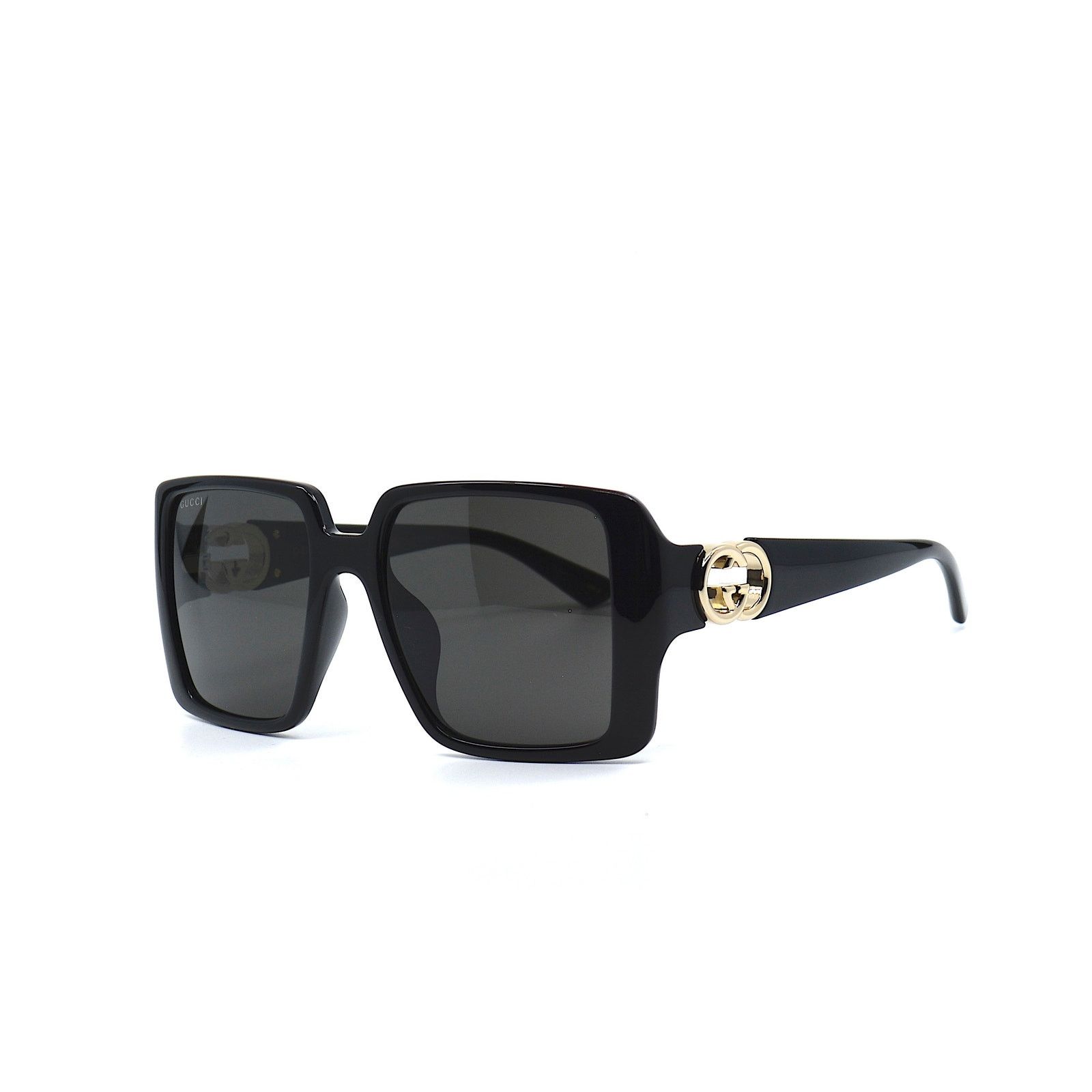 Gucci NEW Gucci GG1692SA Black Frame Dark Grey Lenses Sunglasses Size ONE SIZE - 3 Thumbnail