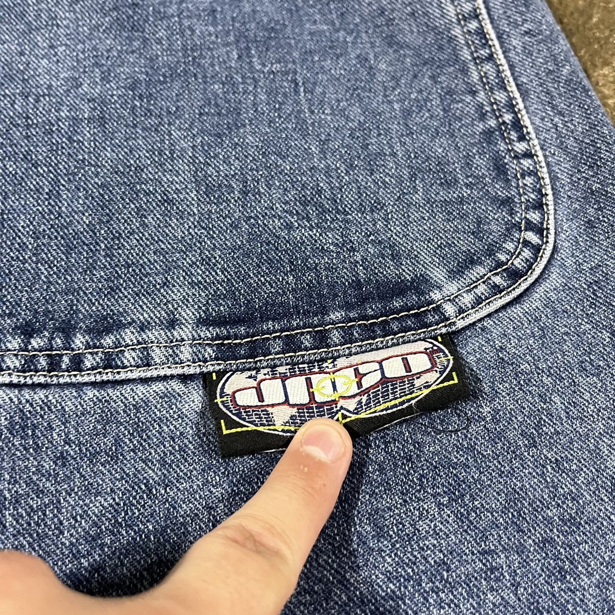 JNCO × Vintage CRAZY VINTAGE JNCO RHINO JEANS Y2K ENDANGERED SPECIES RAVE Size US 34 / EU 50 - 8 Thumbnail