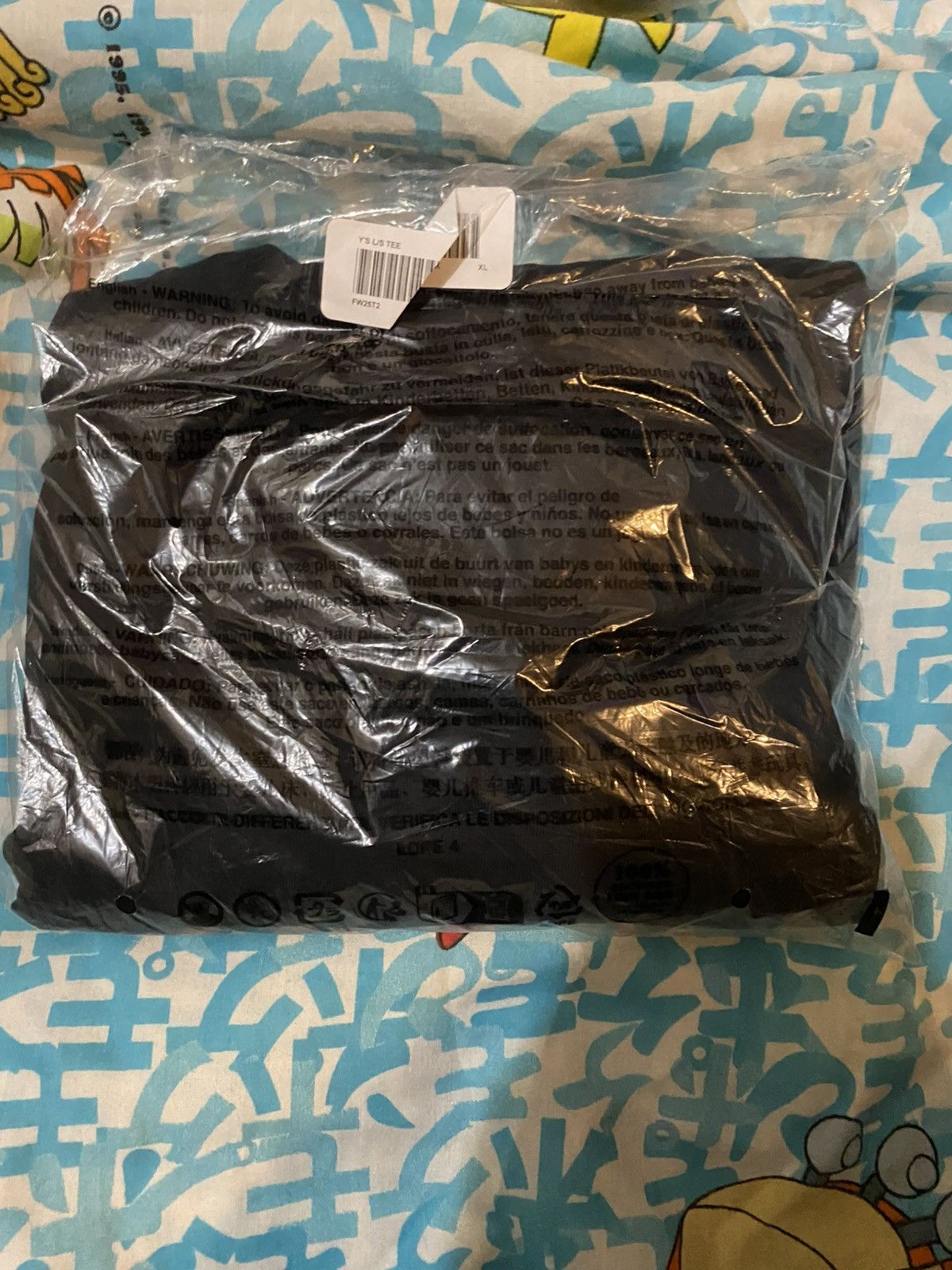 Supreme × Yohji Yamamoto Supreme Y's L/S Tee Black XL Yohji Yamamoto Size US XL / EU 56 / 4 - 7 Thumbnail
