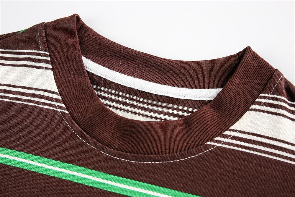 Japanese Brand × Vintage American fun cartoon embroidery loose striped T-shirt Size US M / EU 48-50 / 2 - 3 Thumbnail