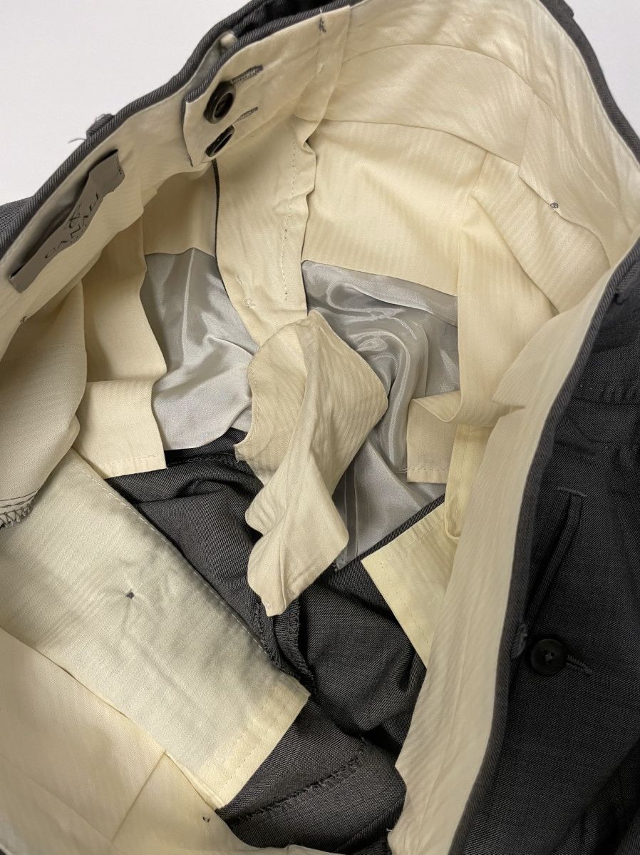 Canali Flat Front Wool Trouser Size US 32 / EU 48 - 7 Thumbnail