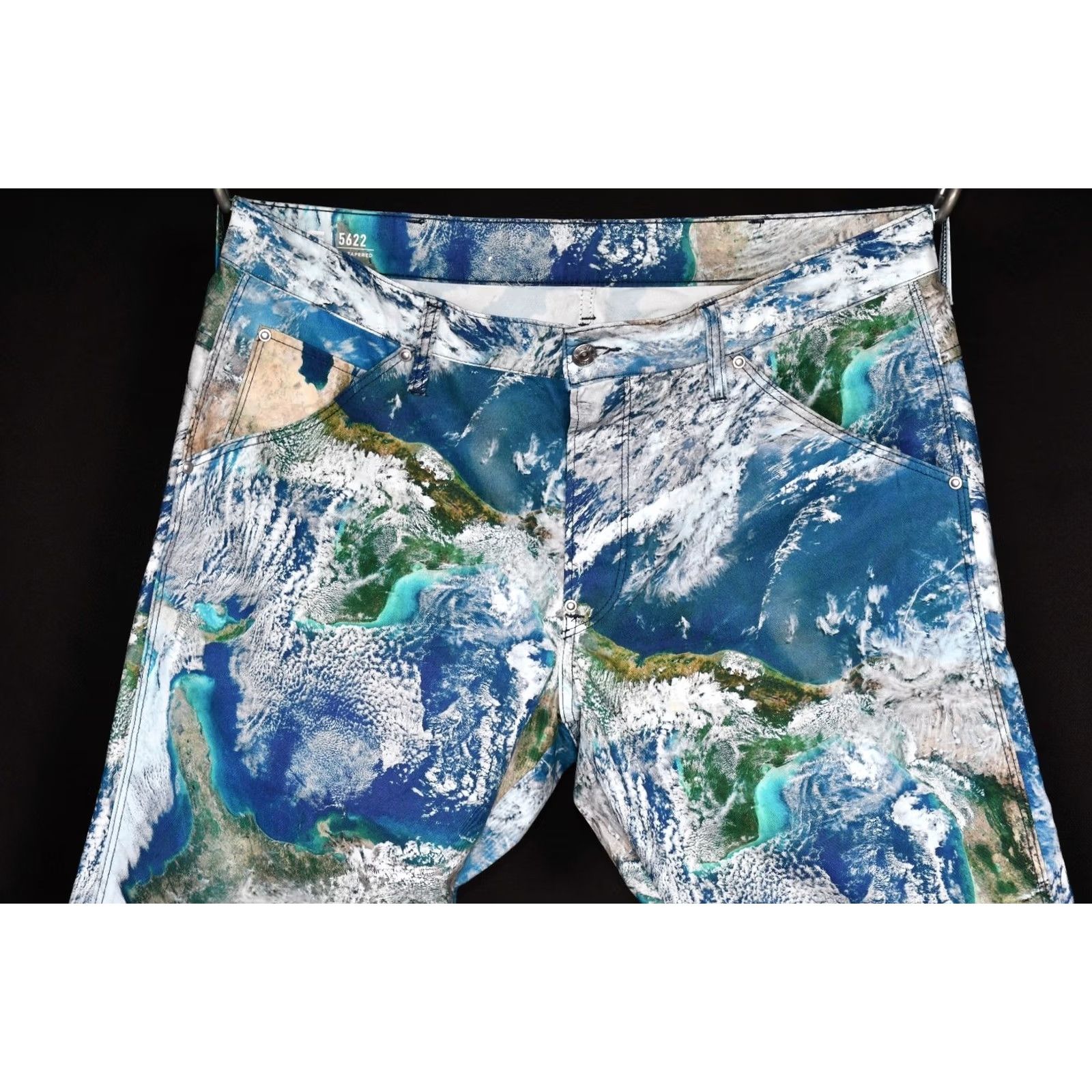 G-Star G-Star Raw Pharrell Williams 5622 Tapered Earth Camouflage Jeans Mens W36 L34 Size US 36 / EU 52 - 5 Thumbnail