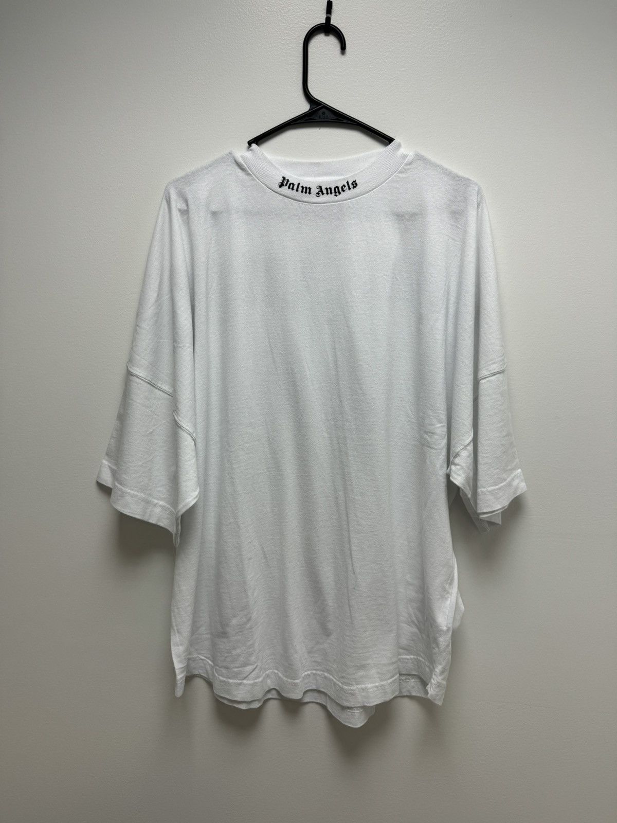Palm Angels Palm angels logo collar white Size US L / EU 52-54 / 3 - 2 Thumbnail