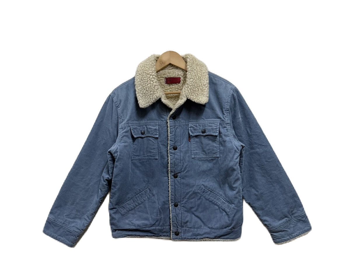 Vintage Levis Red Tab Jacket Trucker Shearling