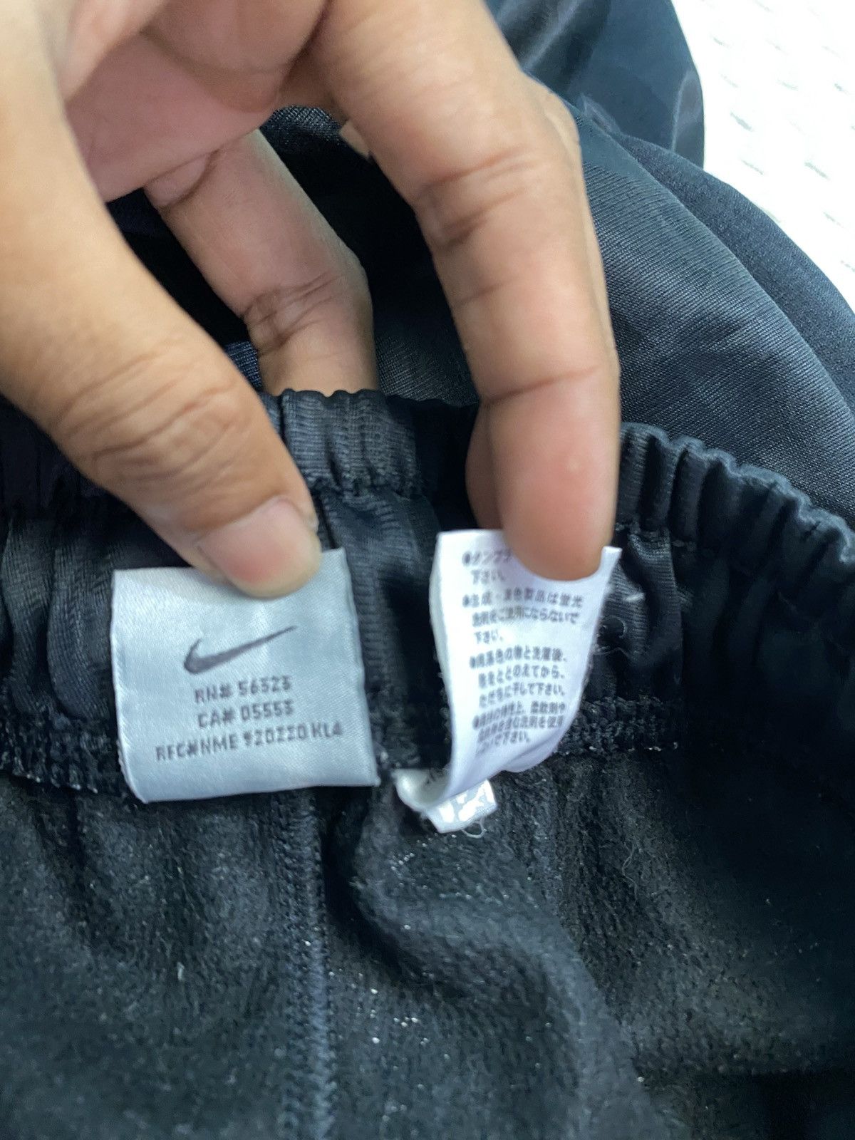 Nike 💥 VINTAGE NIKE BAGGY 90S WIDE LEG SWOOSH TRACK PANTS Y2K Size US 34 / EU 50 - 14 Thumbnail