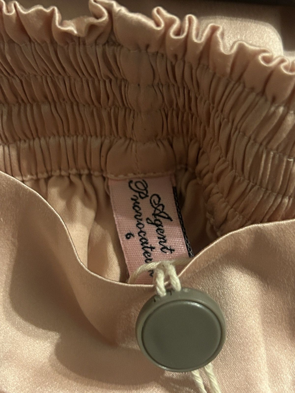 Agent Provocateur AGENT PROVOCATEUR Edenn crop silk Pajama Pant MSRP$675 UK6 Size 24" / US 00 / IT 34 - 7 Thumbnail