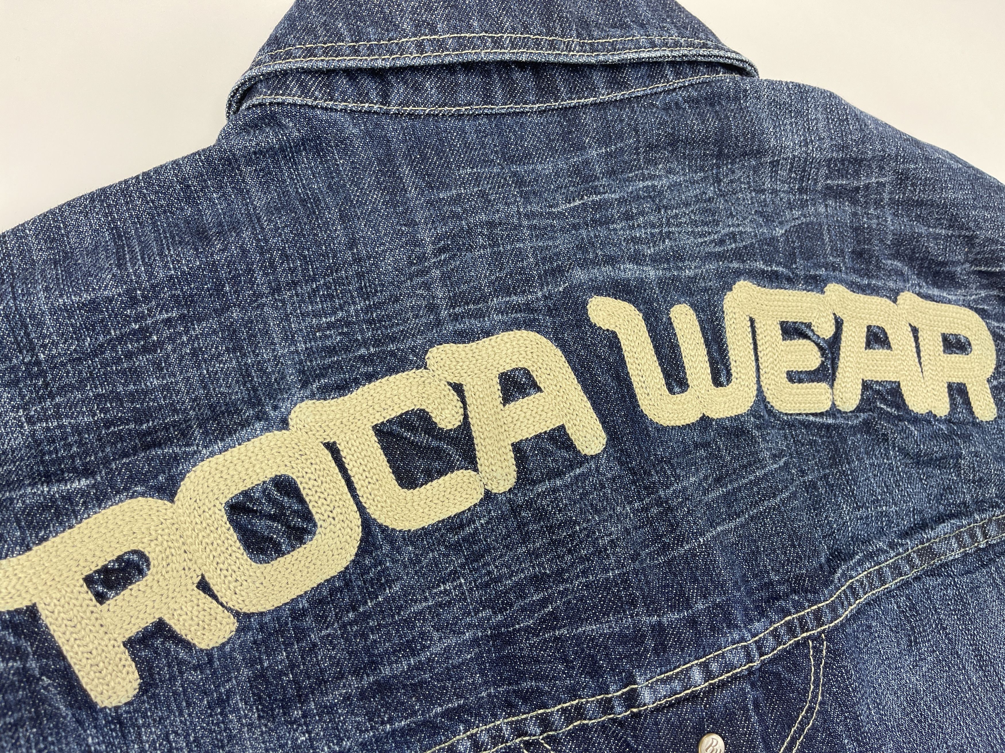 Rocawear Rocawear jacket, blue, vintage Roca Wear denim jacket, 90s L Size US L / EU 52-54 / 3 - 18 Thumbnail