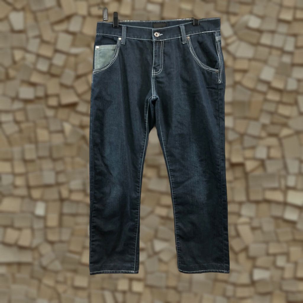 Calvin Klein Calvin Klein Jeans Mens Size 32 Mid Rise Straight Blue Dark Wash Size US 32 / EU 48 - 1 Thumbnail