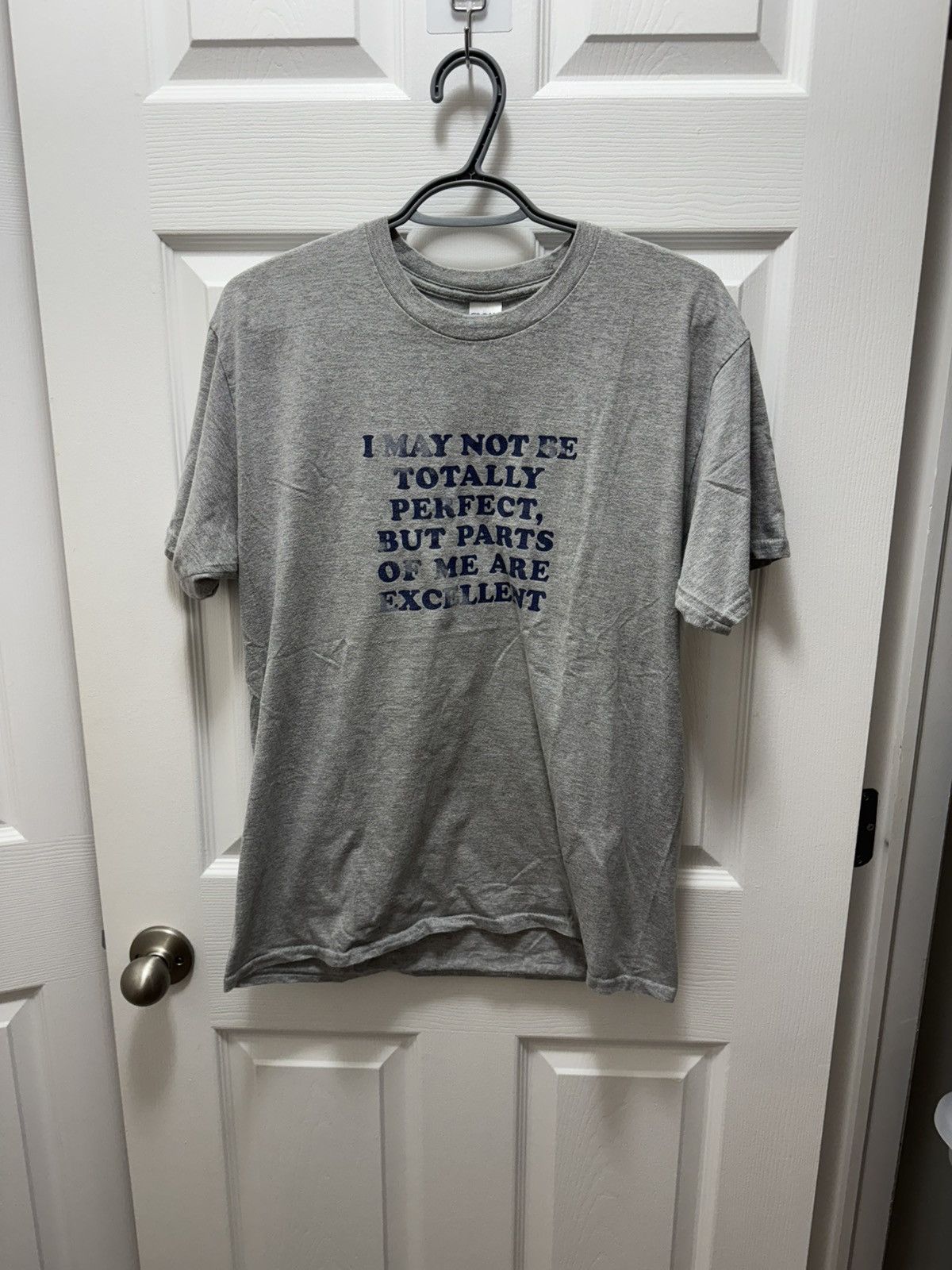 Gildan Gildan I May Not Be Perfect Quote Shirt Funny Humor Text Size US XL / EU 56 / 4 - 1 Thumbnail