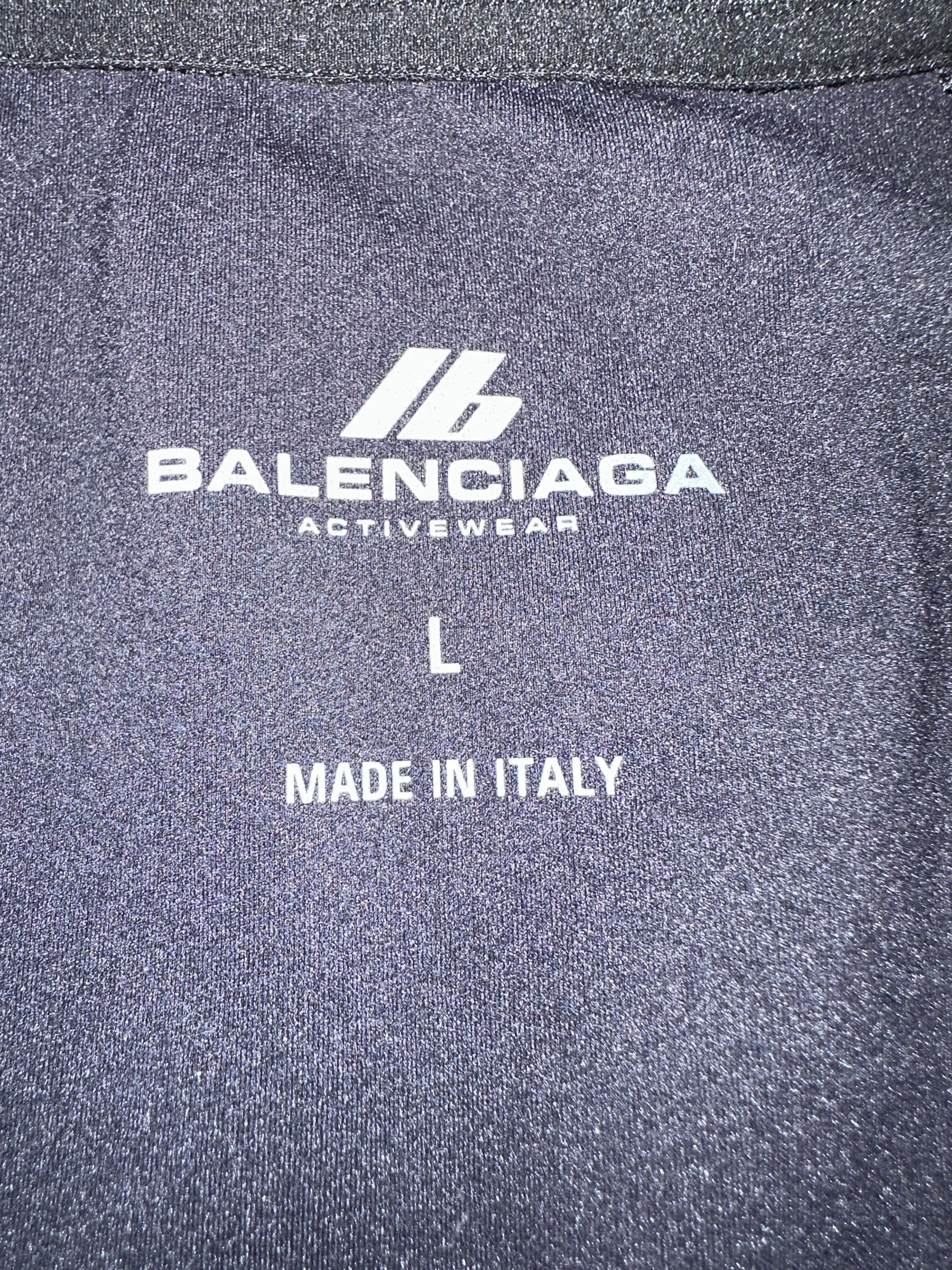Balenciaga Balenciaga activewear fitted compression quarter zip L Size US L / EU 52-54 / 3 - 6 Thumbnail