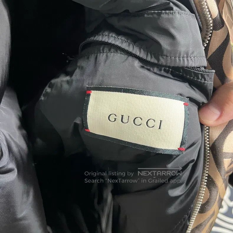 Gucci Gucci Full-print long down jacket Size US S / EU 44-46 / 1 - 3 Thumbnail