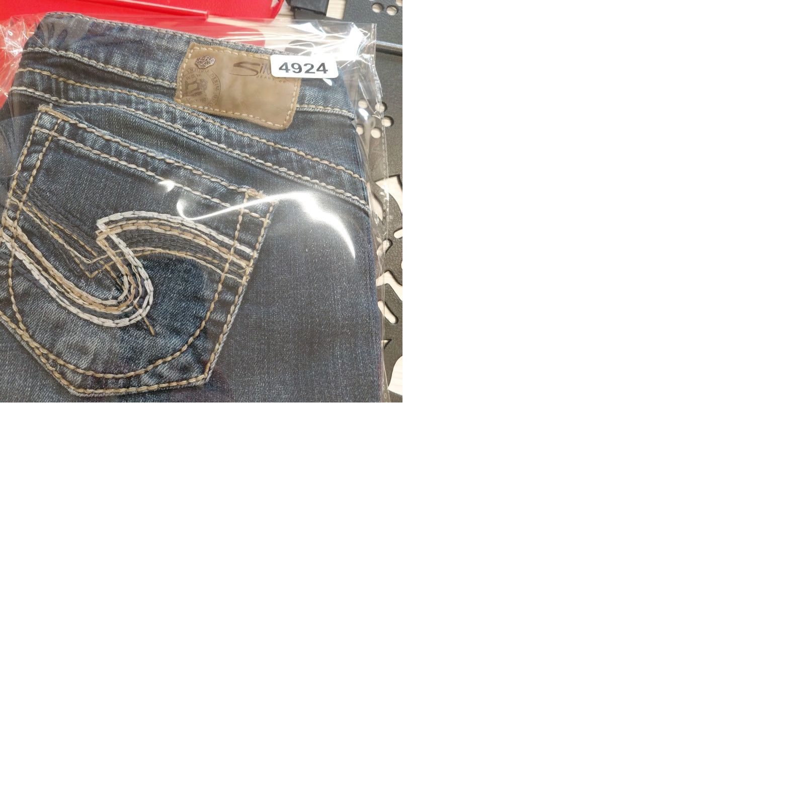 Vintage Silver Jeans Tuesday Capri Women 29 Blue Dark Wash Denim Casual Size 29" - 10 Thumbnail