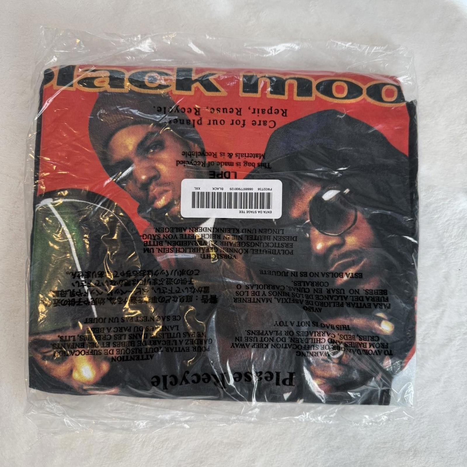 Supreme Supreme Enta Da Stage Tee Black Size US XXL / EU 58 / 5 - 4 Thumbnail