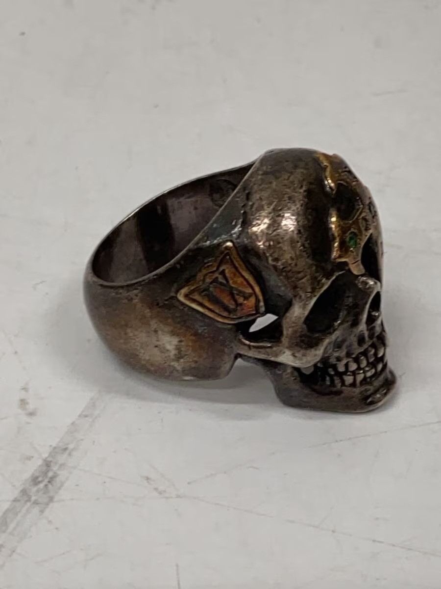 Magical Design × Number (N)ine .950 Skull Ring Size ONE SIZE - 3 Thumbnail